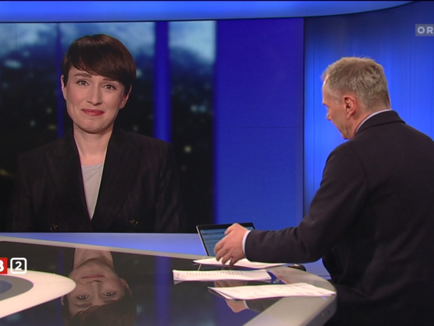 Maurer im "ZiB2"-Interview.