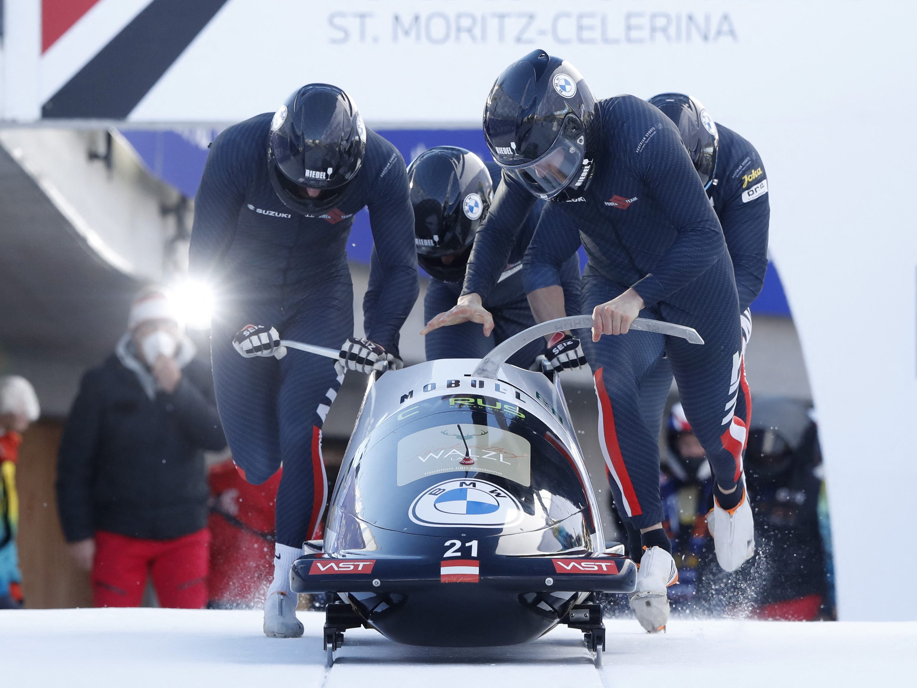 Im Bob-Team von Pilot Markus Treichl wurde Mitterer positiv getestet. Im Bob-Team von Pilot Markus Treichl wurde Mitterer positiv getestet.