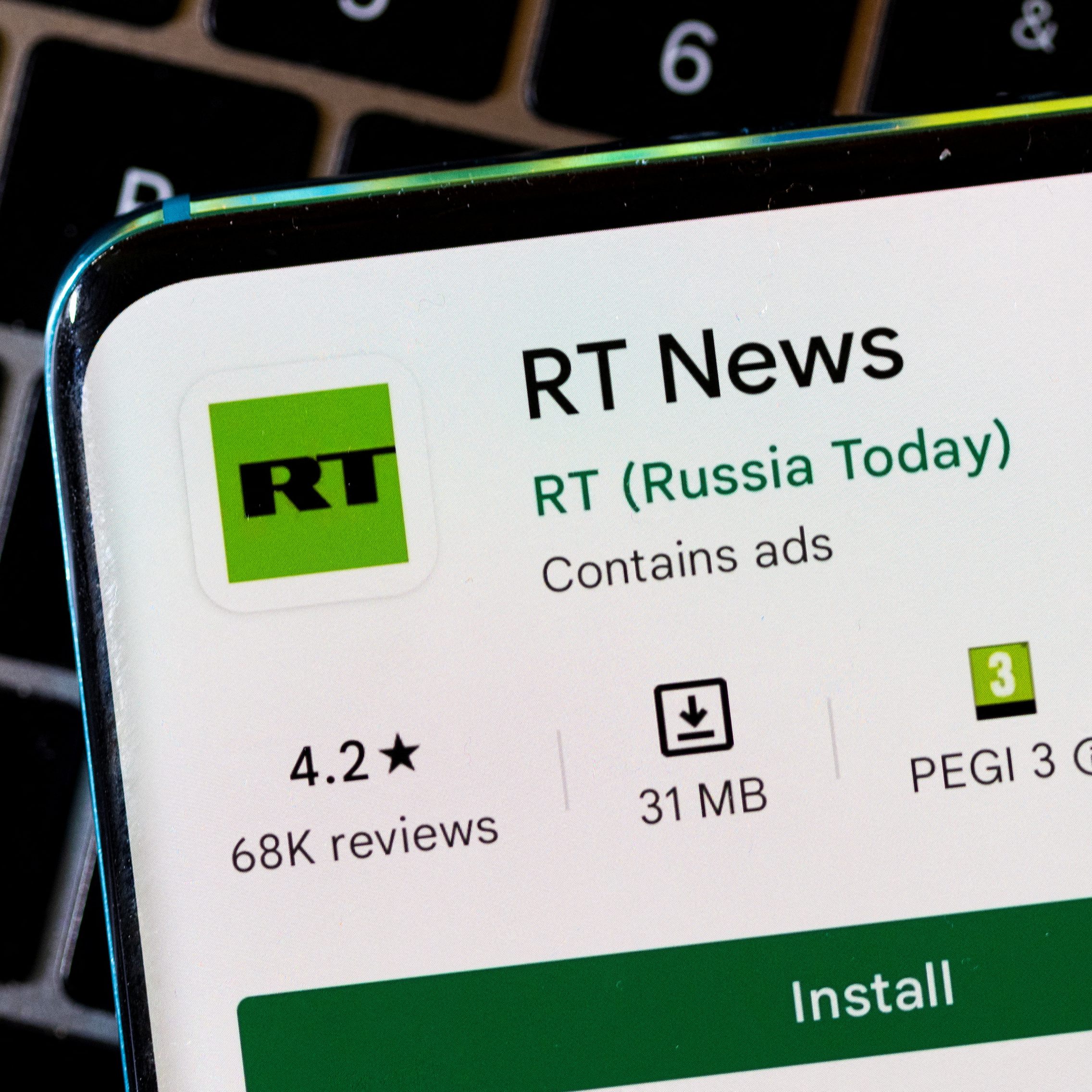 Magenta setzte die Verbreitung des Kreml-treuen Senders RT "Russia Today" bis auf weiteres aus.