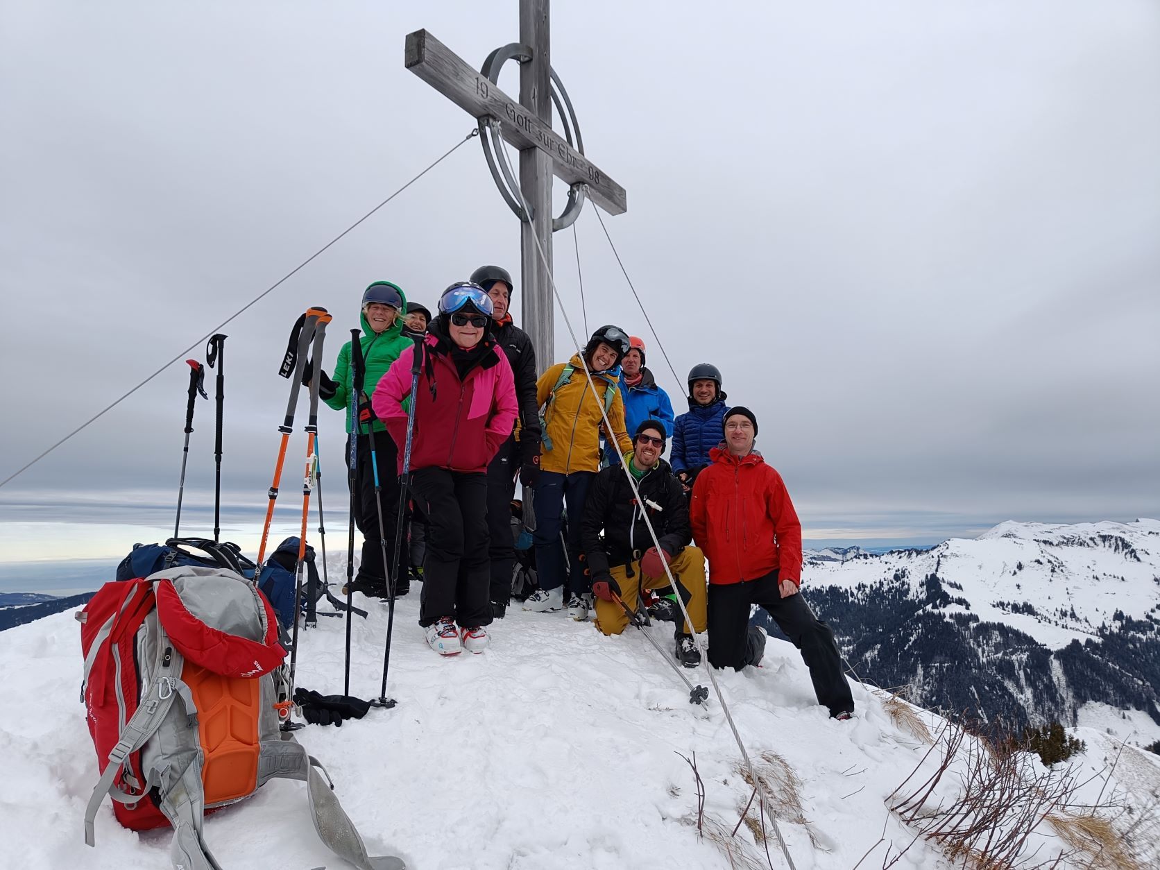 Naturfreundeschitour Tälispitze Naturfreundeschitour Tälispitze