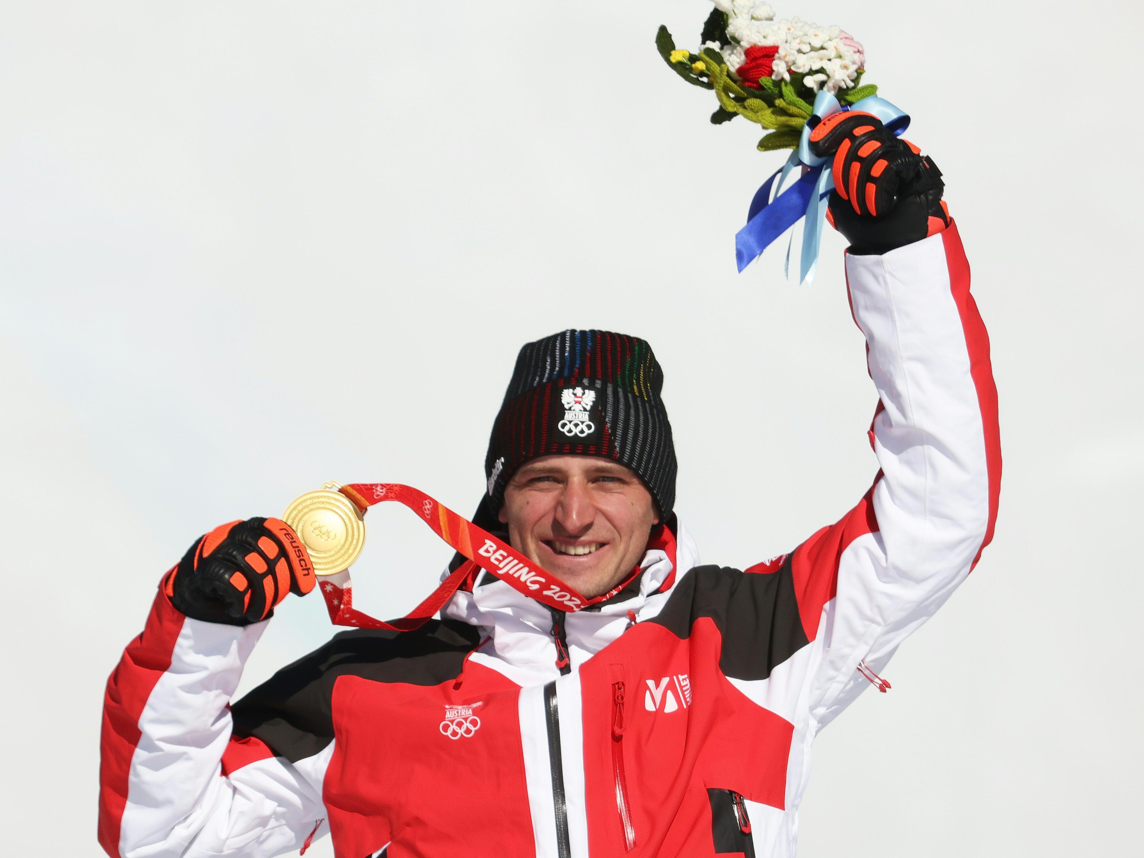 Beim Super-G der Männer holte Matthias Mayer Olympia-Gold. Beim Super-G der Männer holte Matthias Mayer Olympia-Gold.
