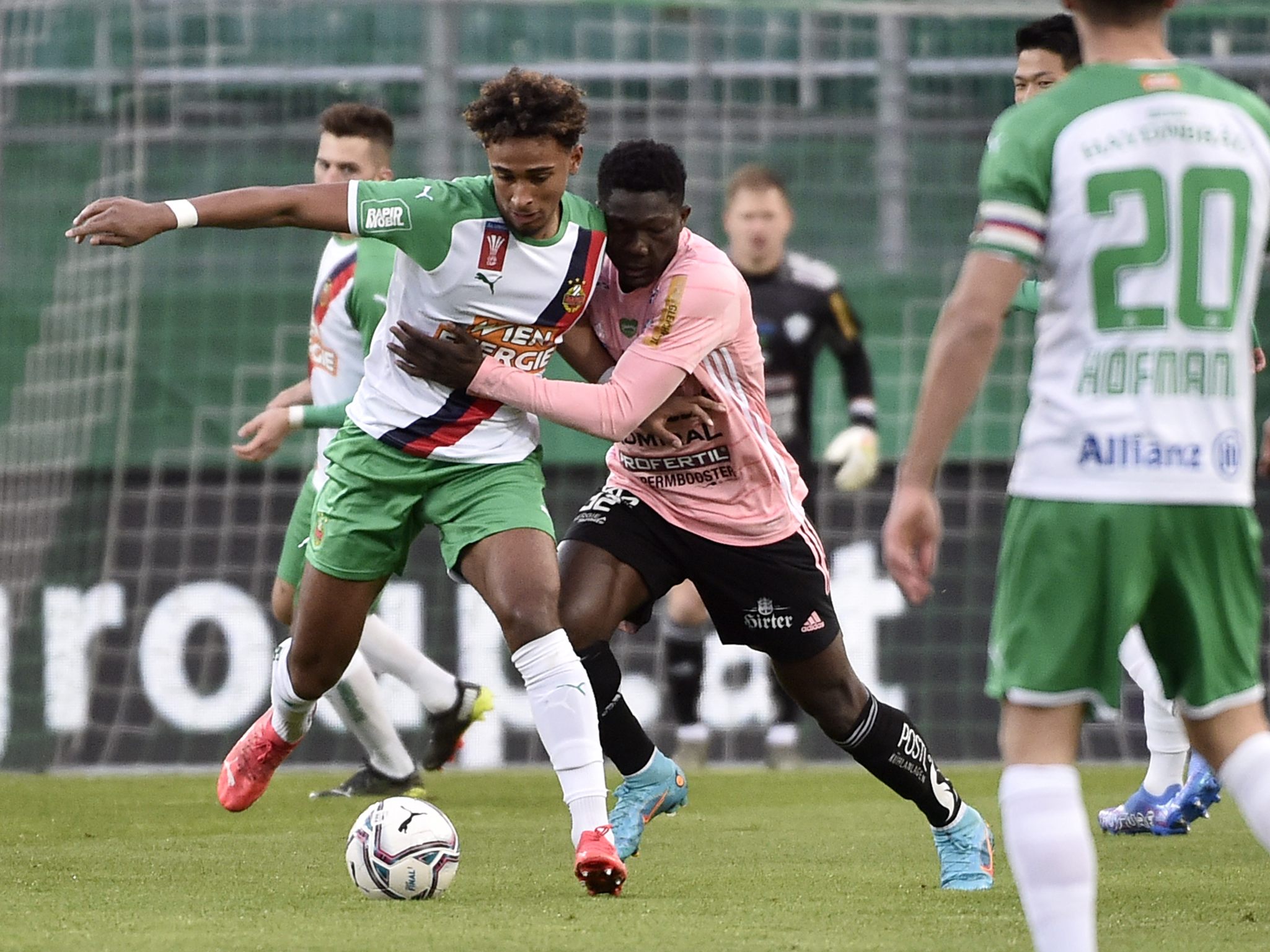 Rapid scheitert im ÖFB-Cup. Rapid scheitert im ÖFB-Cup.