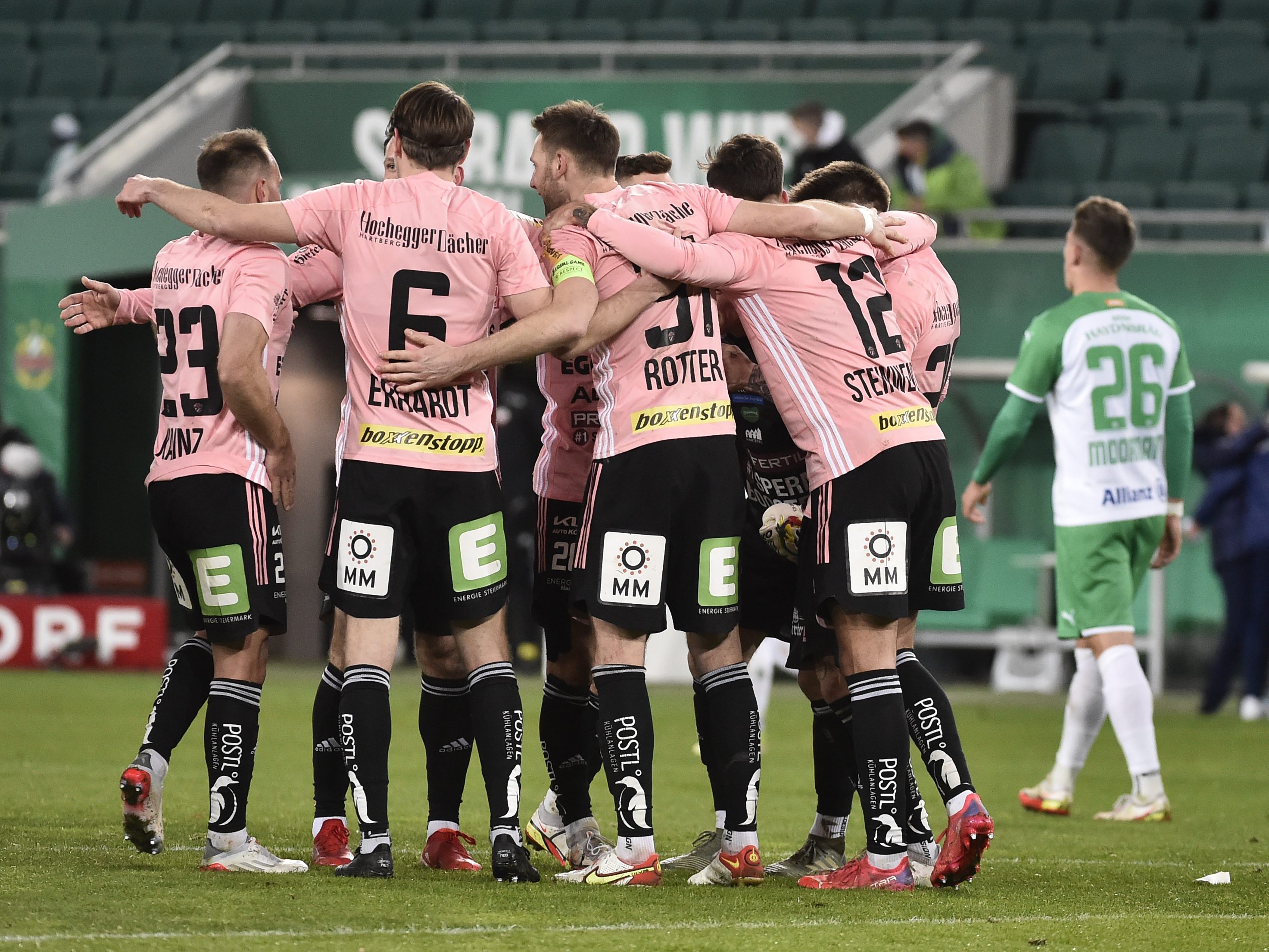 Kapitaler Fehlstart von Rapid Wien - Cup-Out gegen Hartberg Kapitaler Fehlstart von Rapid Wien - Cup-Out gegen Hartberg