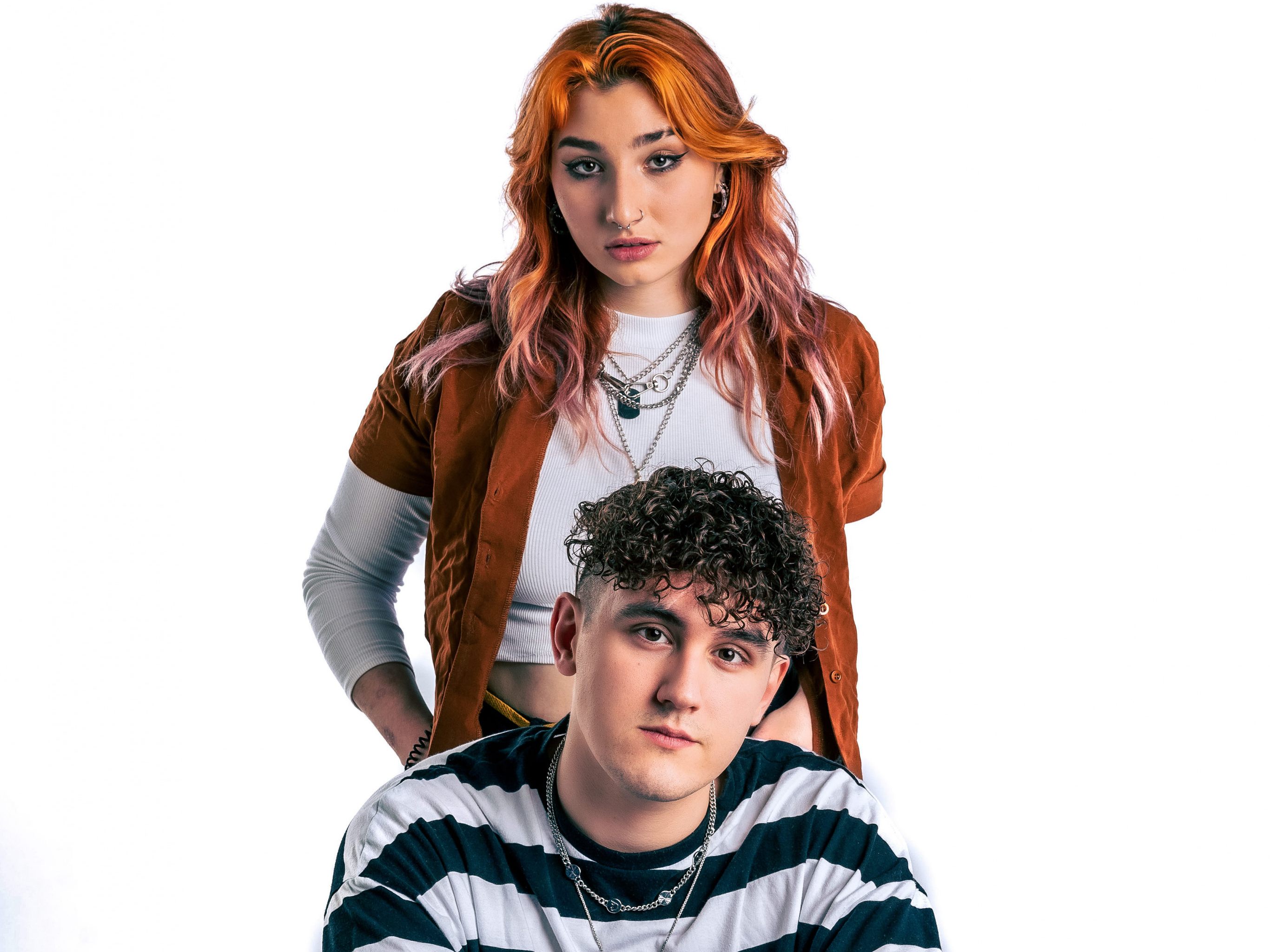 Die jungen Musiker LUM!X und Pia Maria freuen sich auf ihre ESC-Teilnahme. Die jungen Musiker LUM!X und Pia Maria freuen sich auf ihre ESC-Teilnahme.