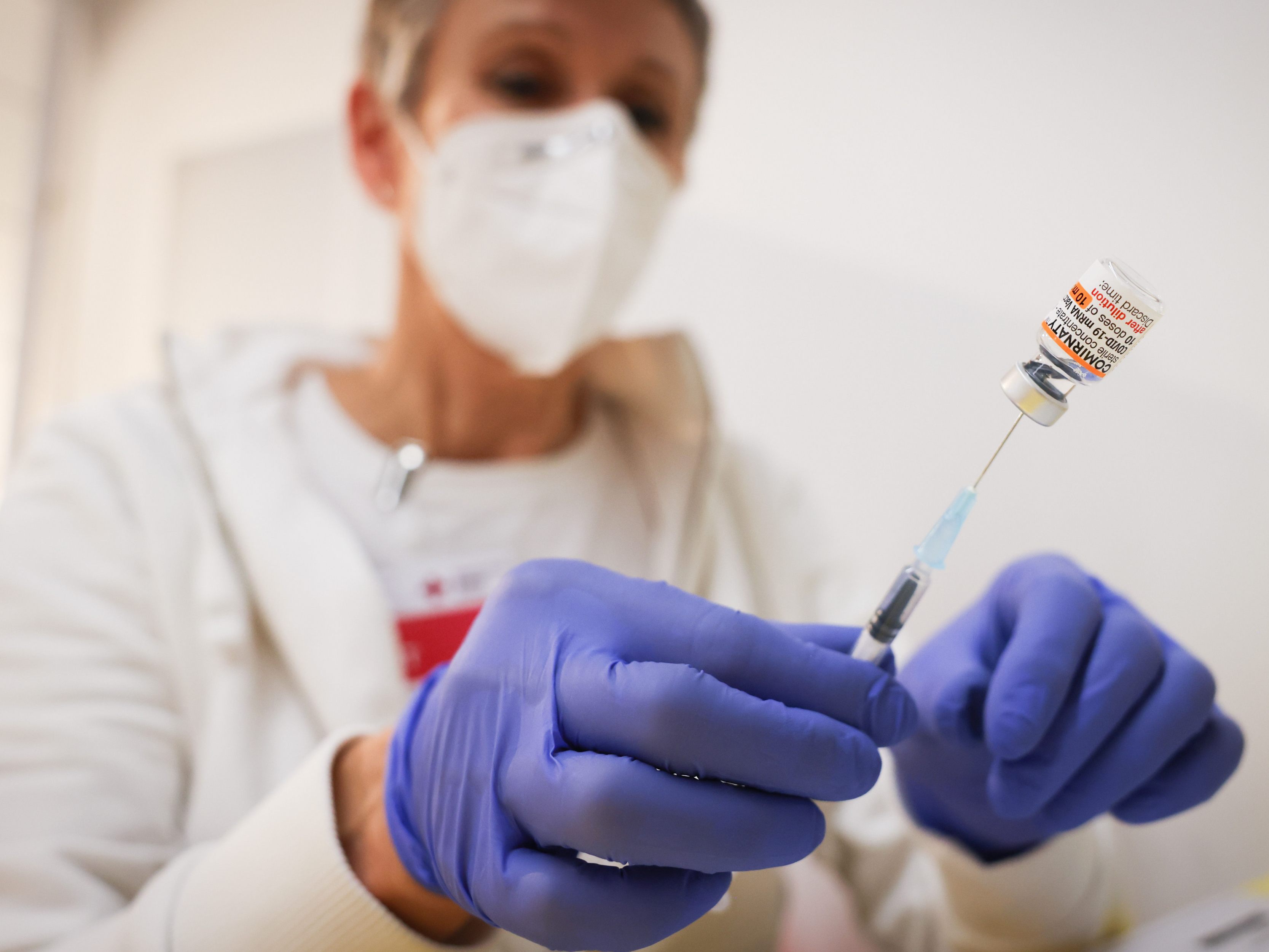 90 Prozent der Menschen in Italien sind gegen das Coronavirus geimpft. 90 Prozent der Menschen in Italien sind gegen das Coronavirus geimpft.