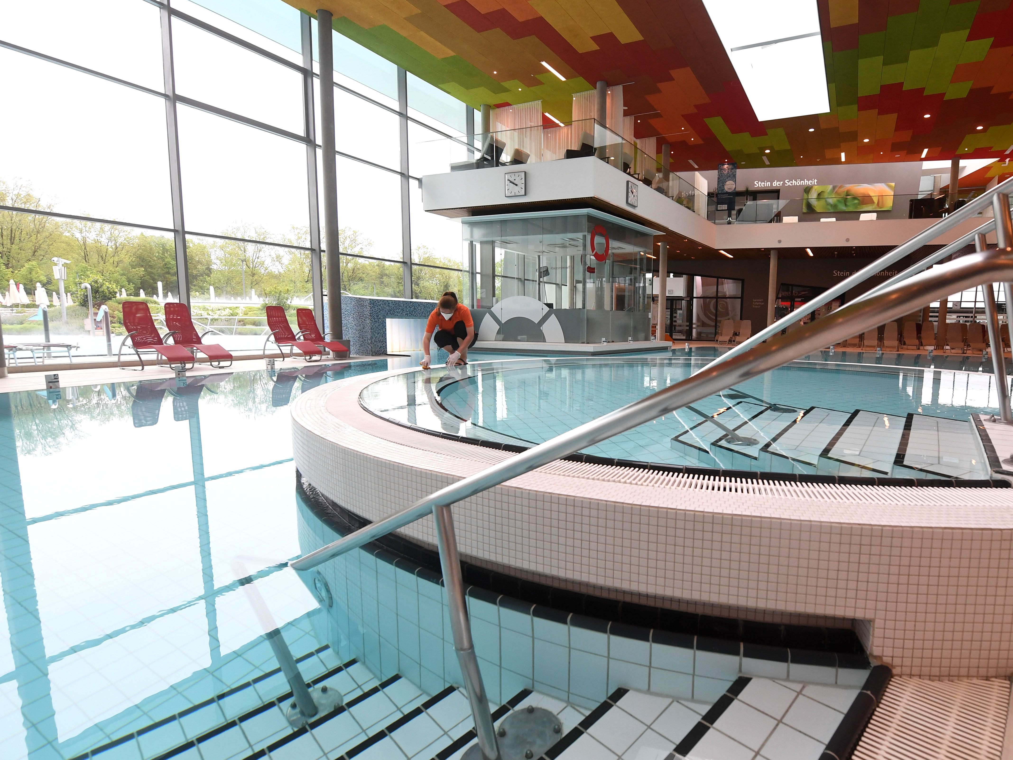 Thermen kämpften 2021 mit weiterem Besucherschwund. Thermen kämpften 2021 mit weiterem Besucherschwund.