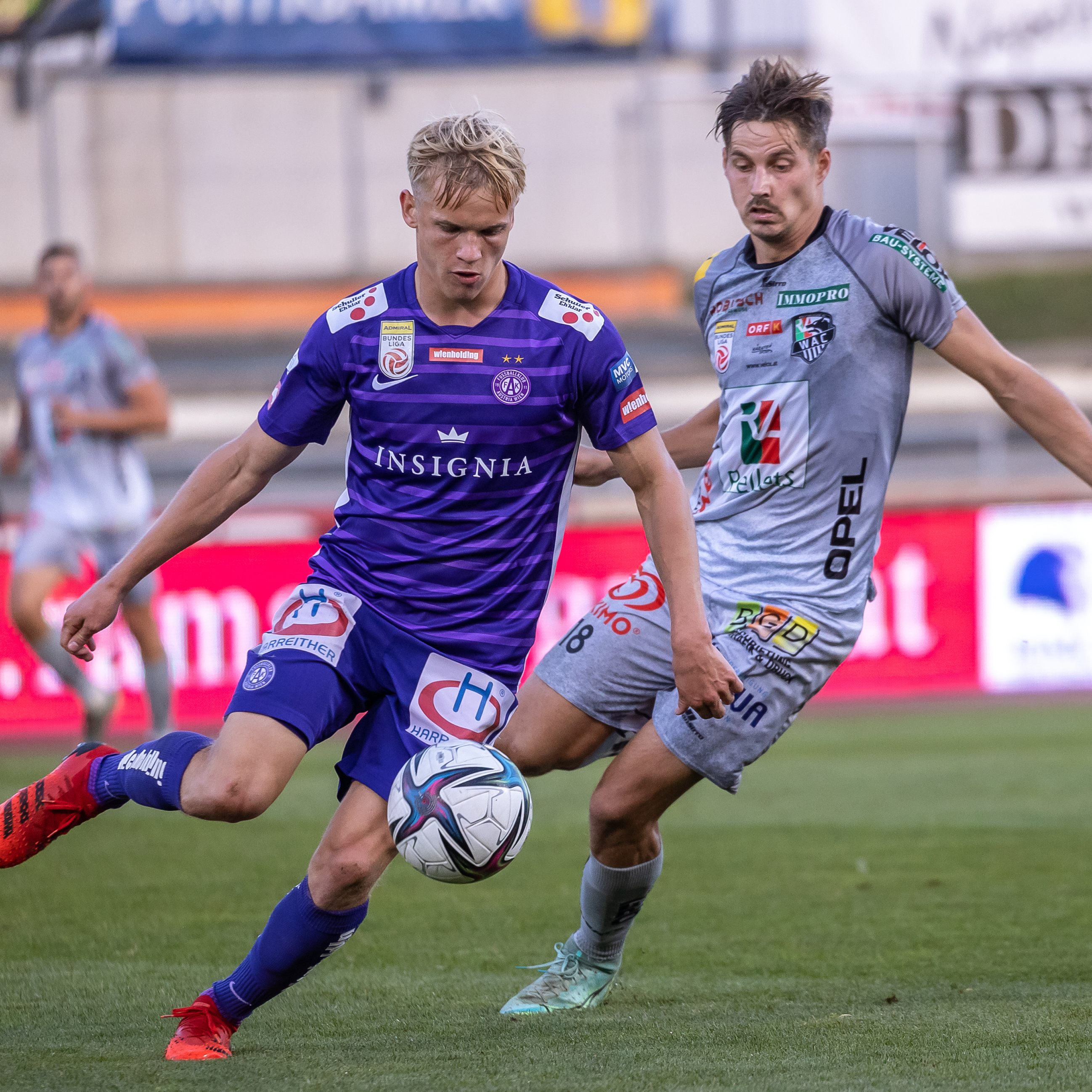 LIVE-Ticker zum Spiel Austria Wien gegen WAC ab 17 Uhr.