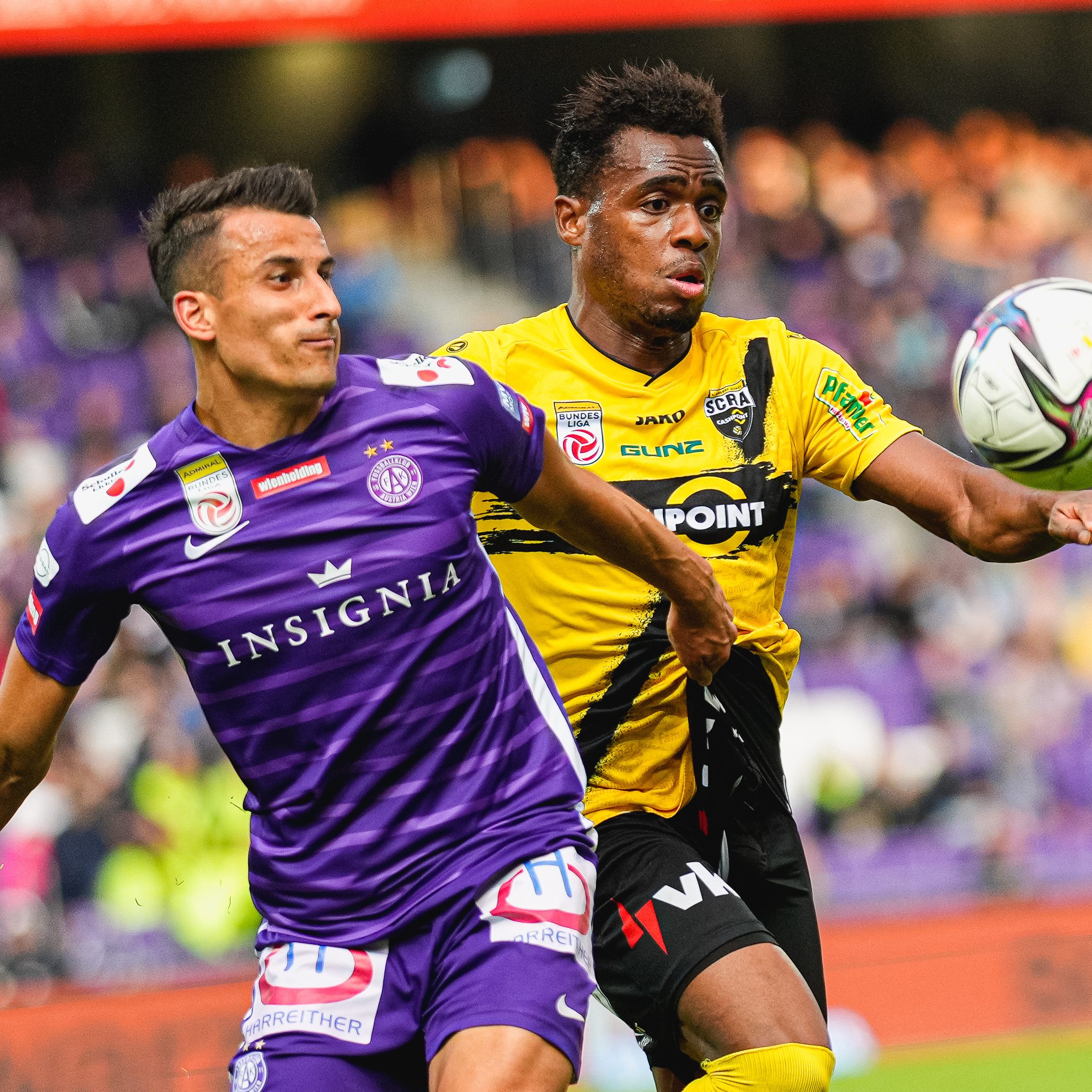 LIVE-Ticker zum Spiel SCR Altach gegen Austria Wien ab 17.30 Uhr.