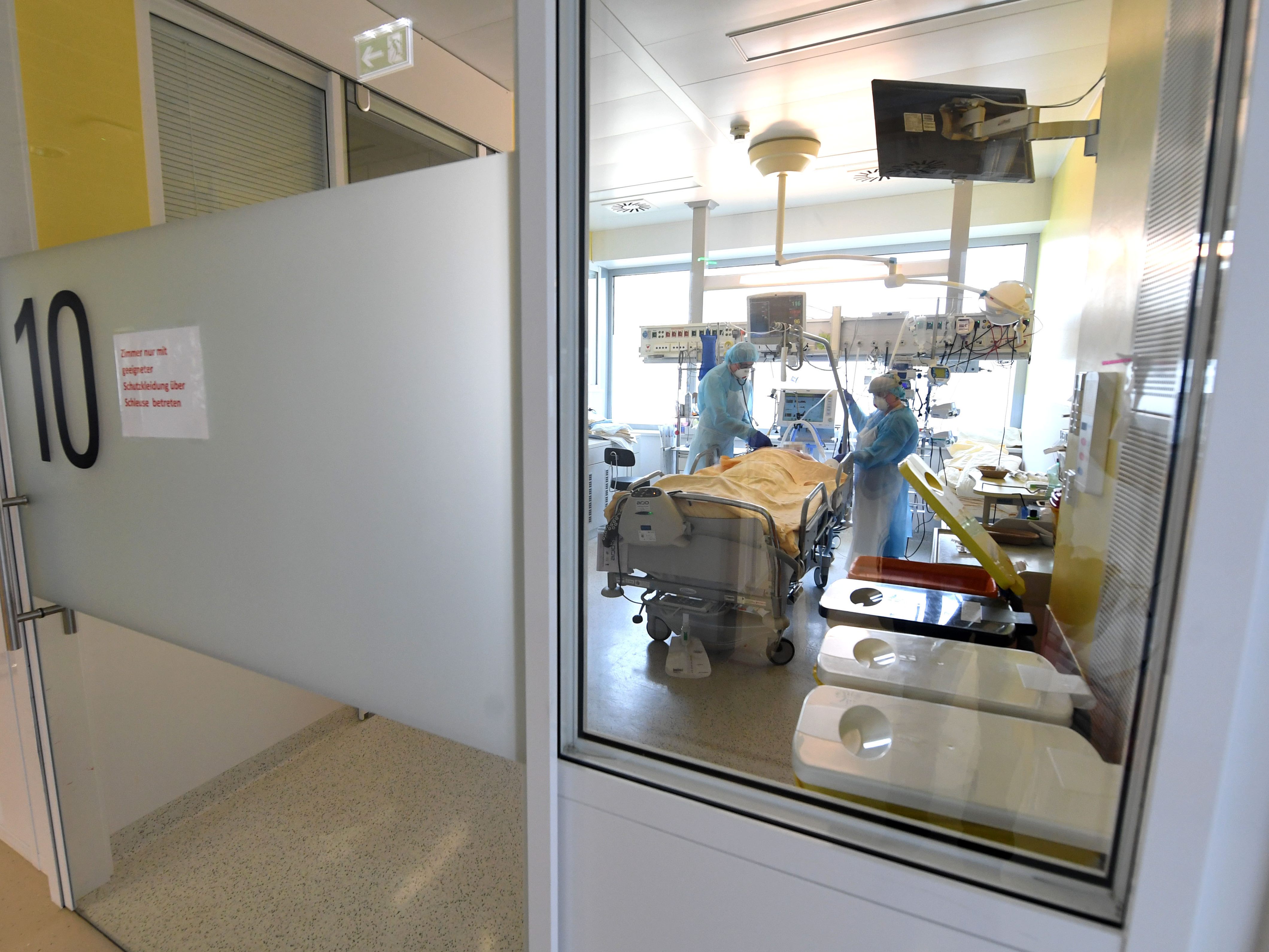 92 freie Intensivbetten standen für Covid-Patienten zur Verfügung.