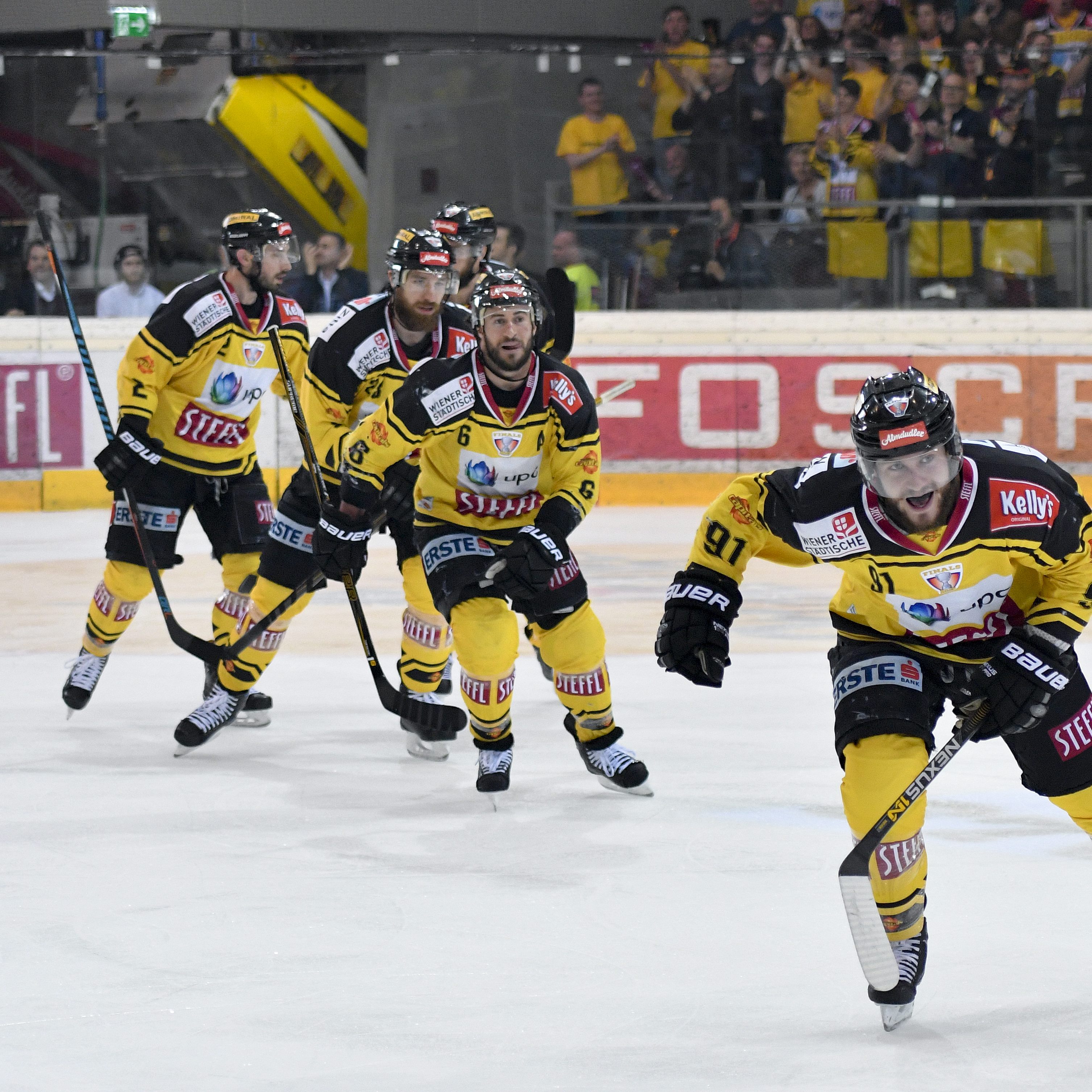 Niederlage für die Capitals gegen Ljubljana.