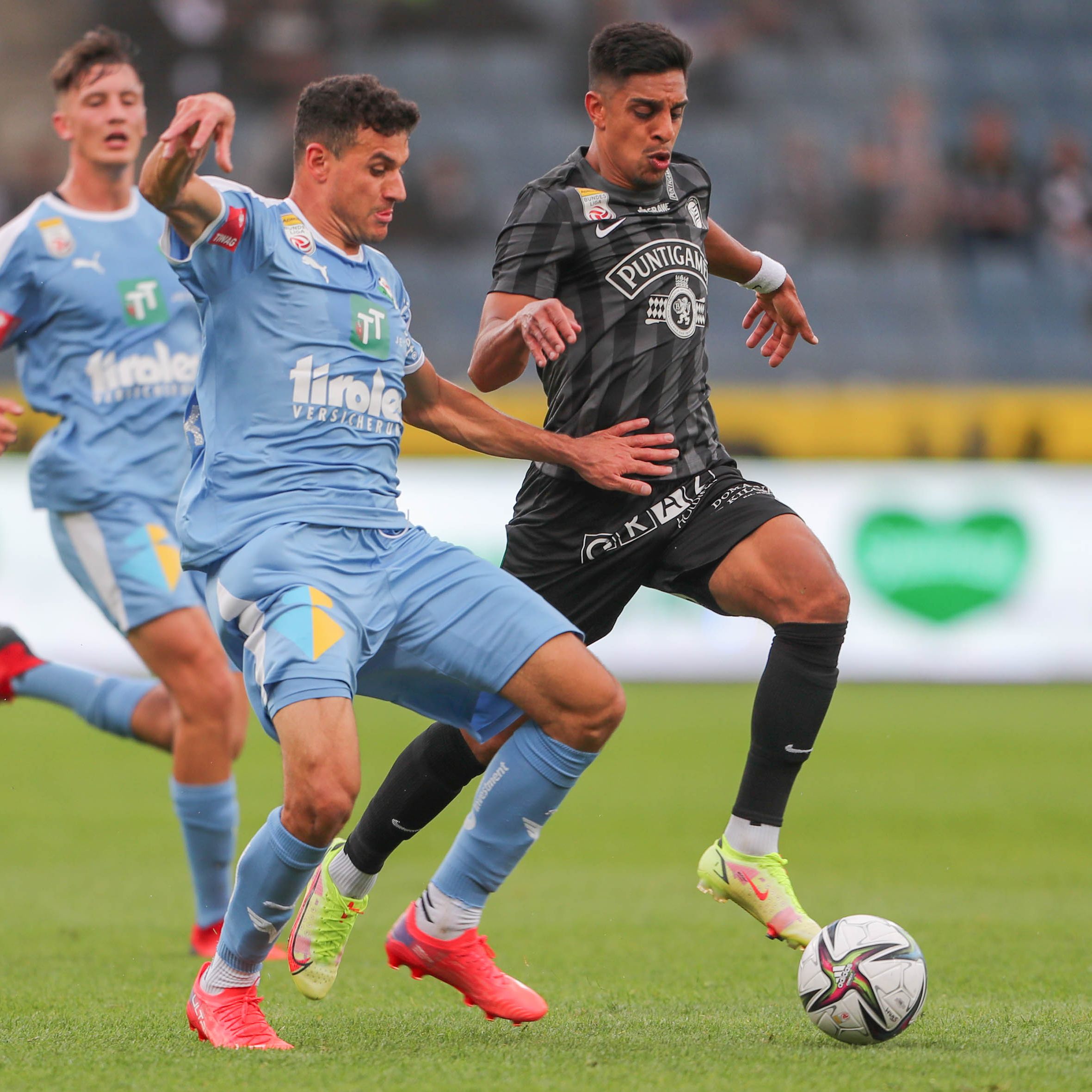 LIVE-Ticker zum Spiel WSG Tirol gegen Sturm Graz ab 17 Uhr.