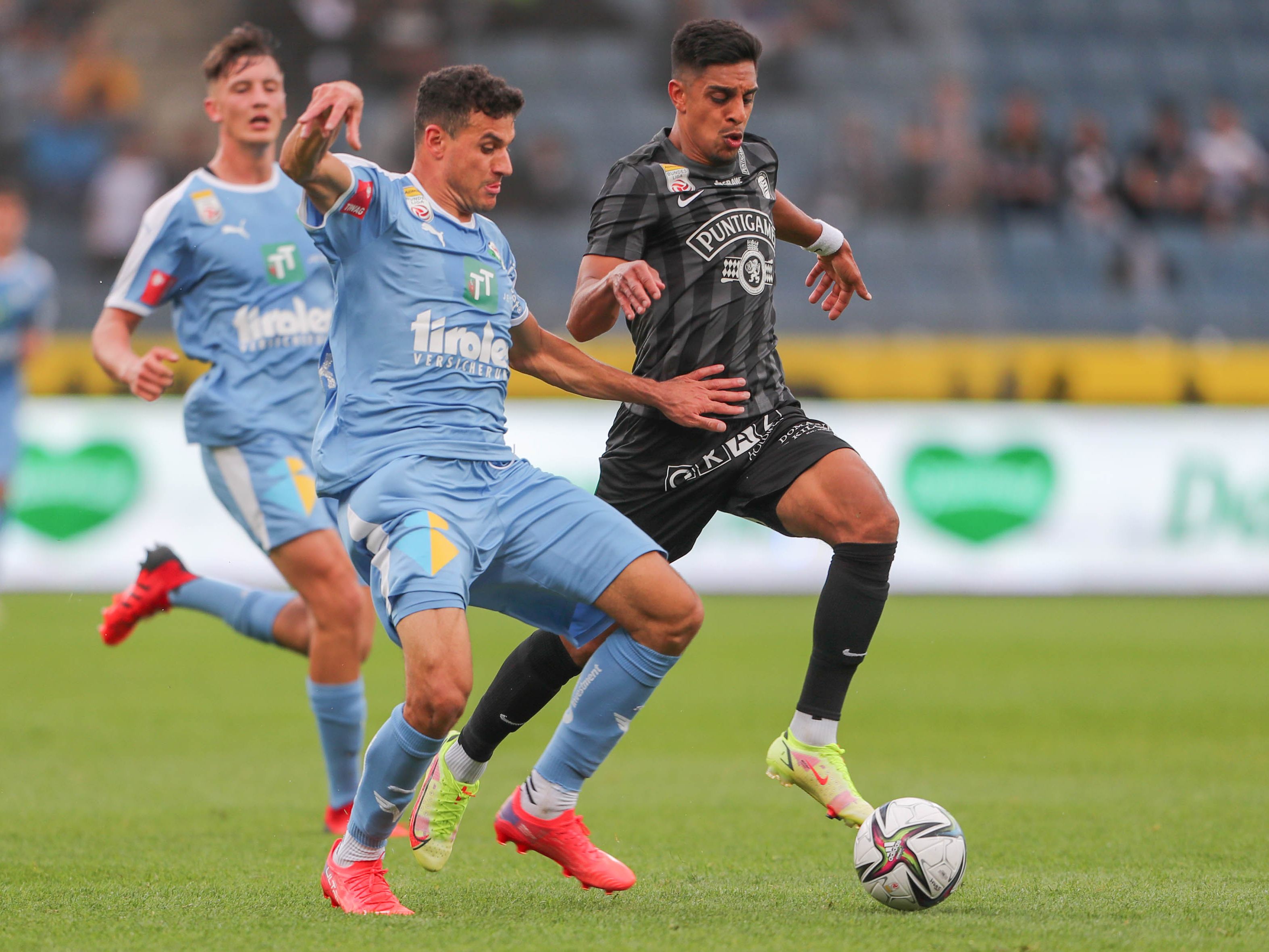 LIVE-Ticker zum Spiel WSG Tirol gegen Sturm Graz ab 17 Uhr.