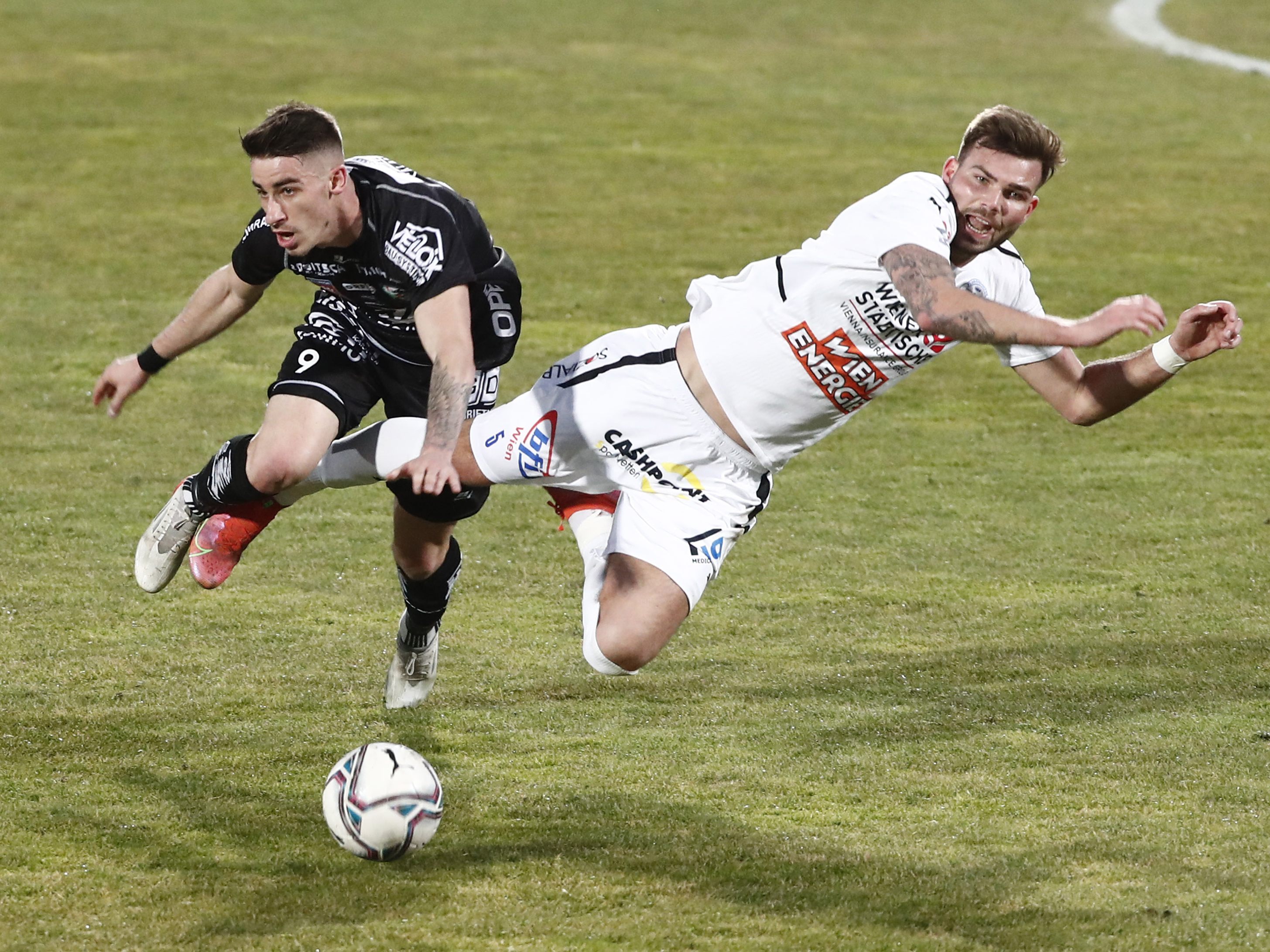 Sechs Treffer fielen beim ÖFB-Cup-Spiel zwischen dem WAC und dem FAC.