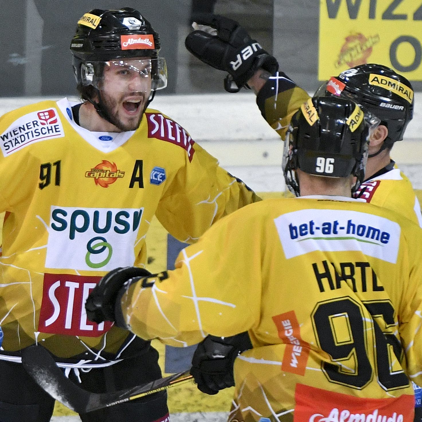 Die Vienna Capitals feierten einen Heimsieg.