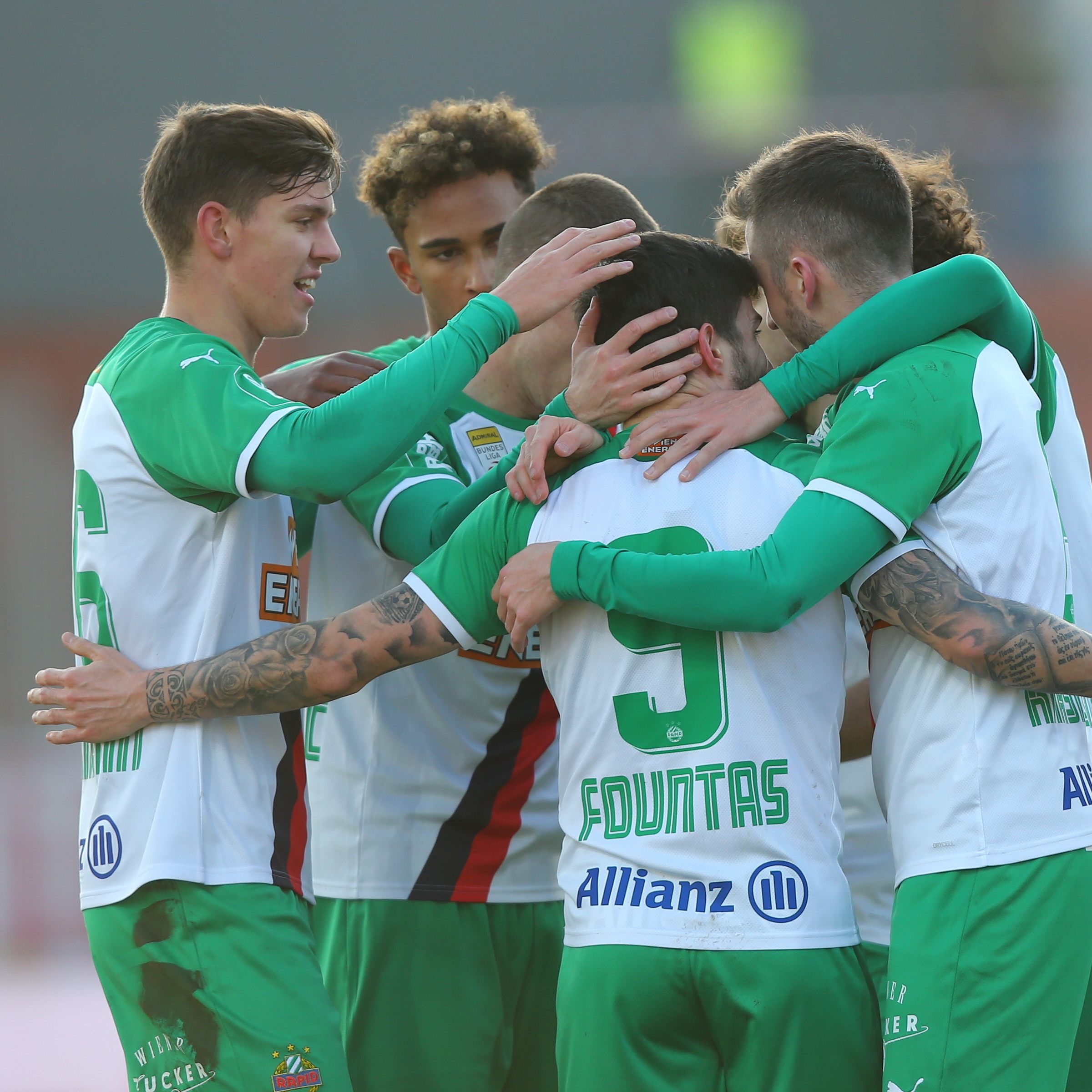 Rapid Wien vor Jahresauftakt im Cup voller Zuversicht