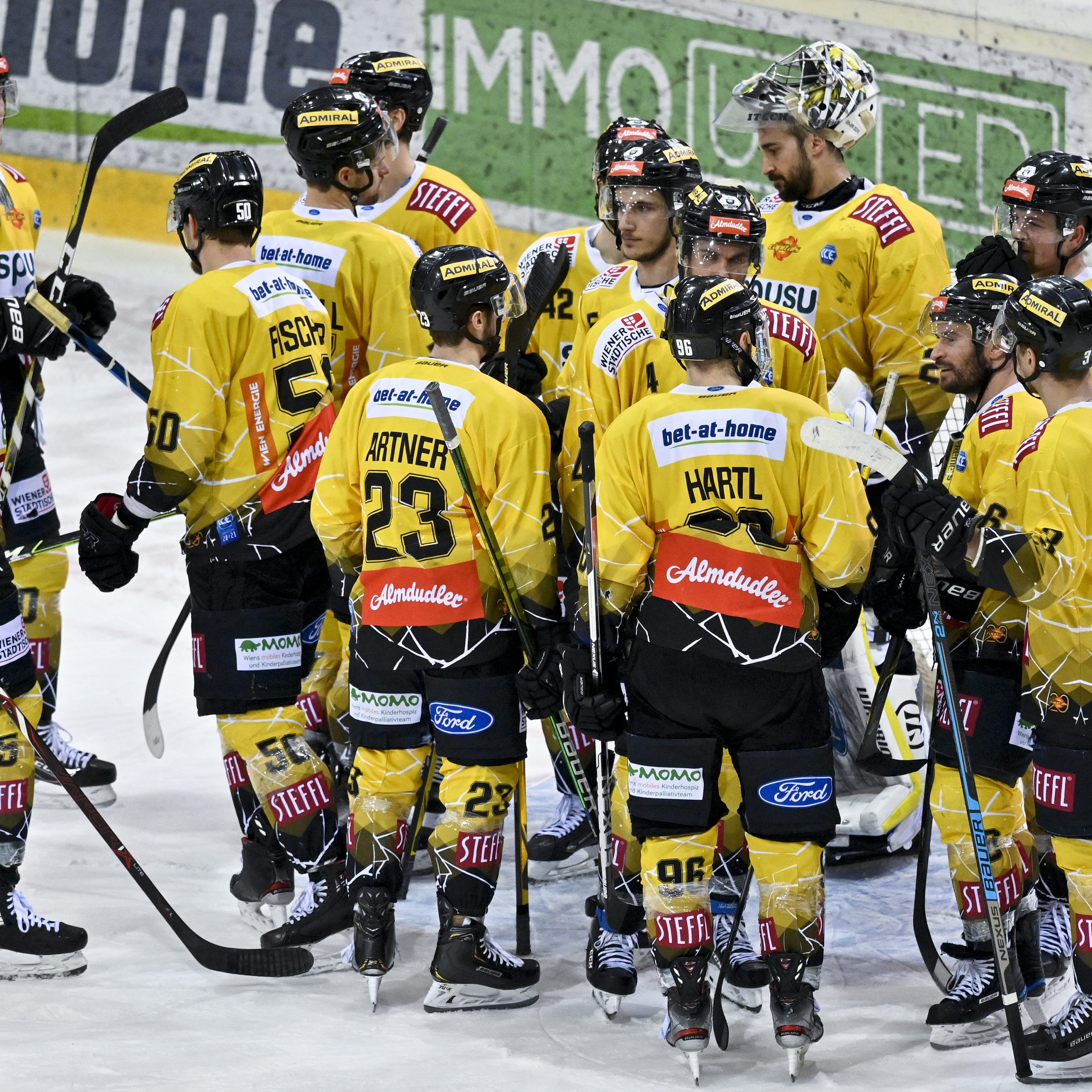 Den Vienna Capitals gelang ein Heimsieg gegen Red Bull Salzburg.