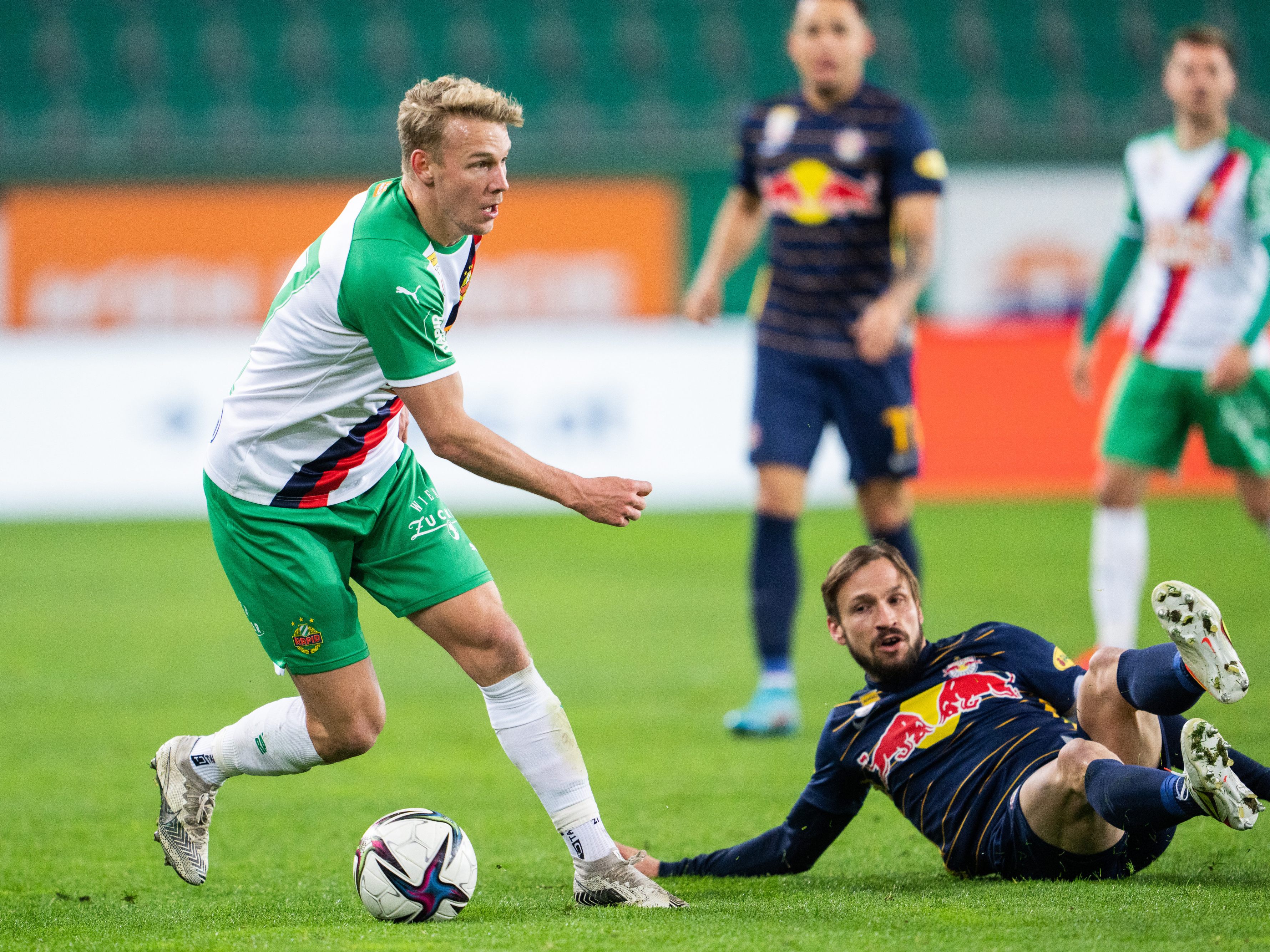 Rapid Wien konnte gegen Red Bull Salzburg keine Punkte mitnehmen.