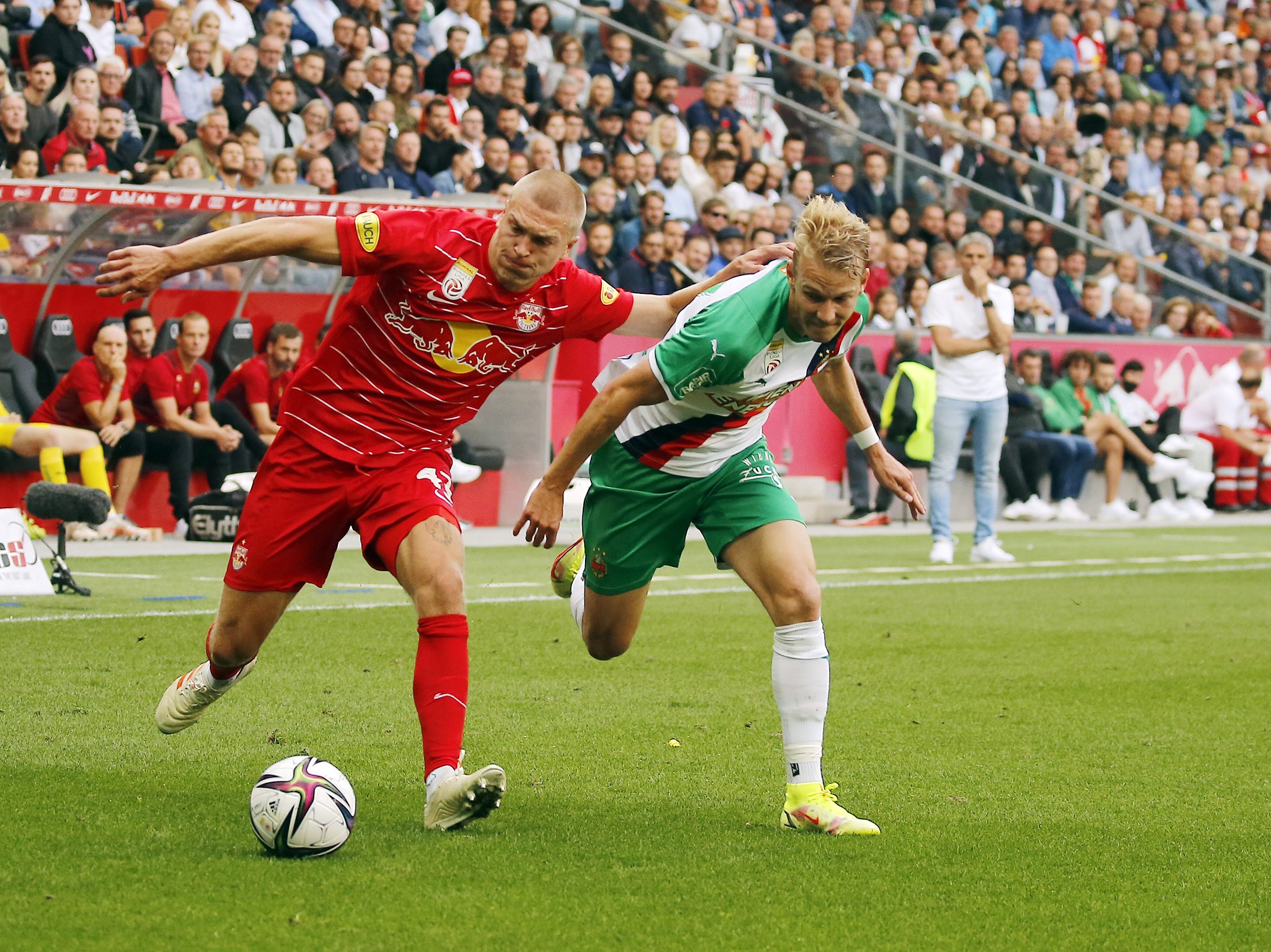 LIVE-Ticker zum Spiel Rapid Wien gegen RB Salzburg ab 19.30 Uhr.