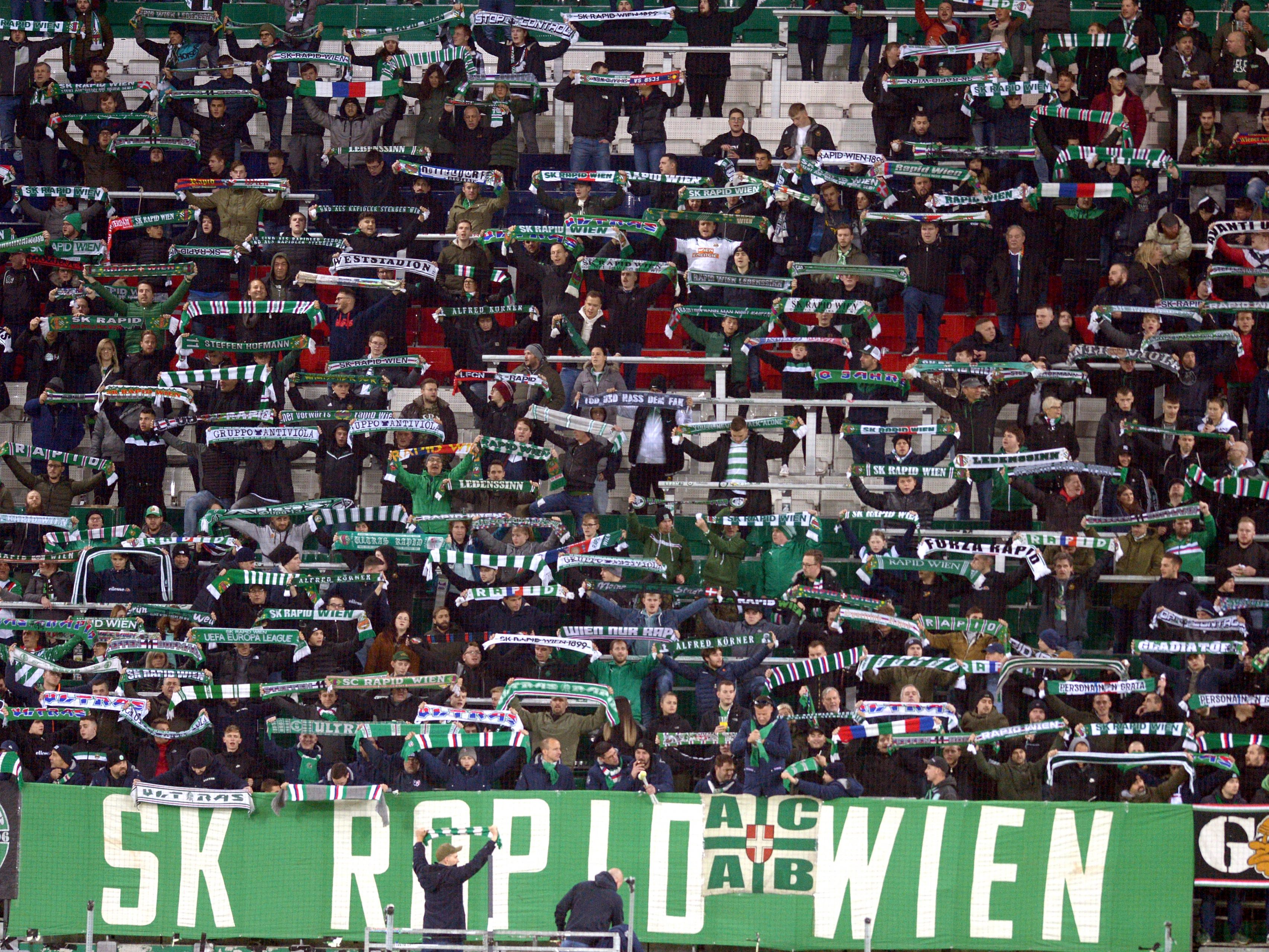Gegen Vitesse rechnet Rapid nur mit rund 10.000 Fans. Gegen Vitesse rechnet Rapid nur mit rund 10.000 Fans.