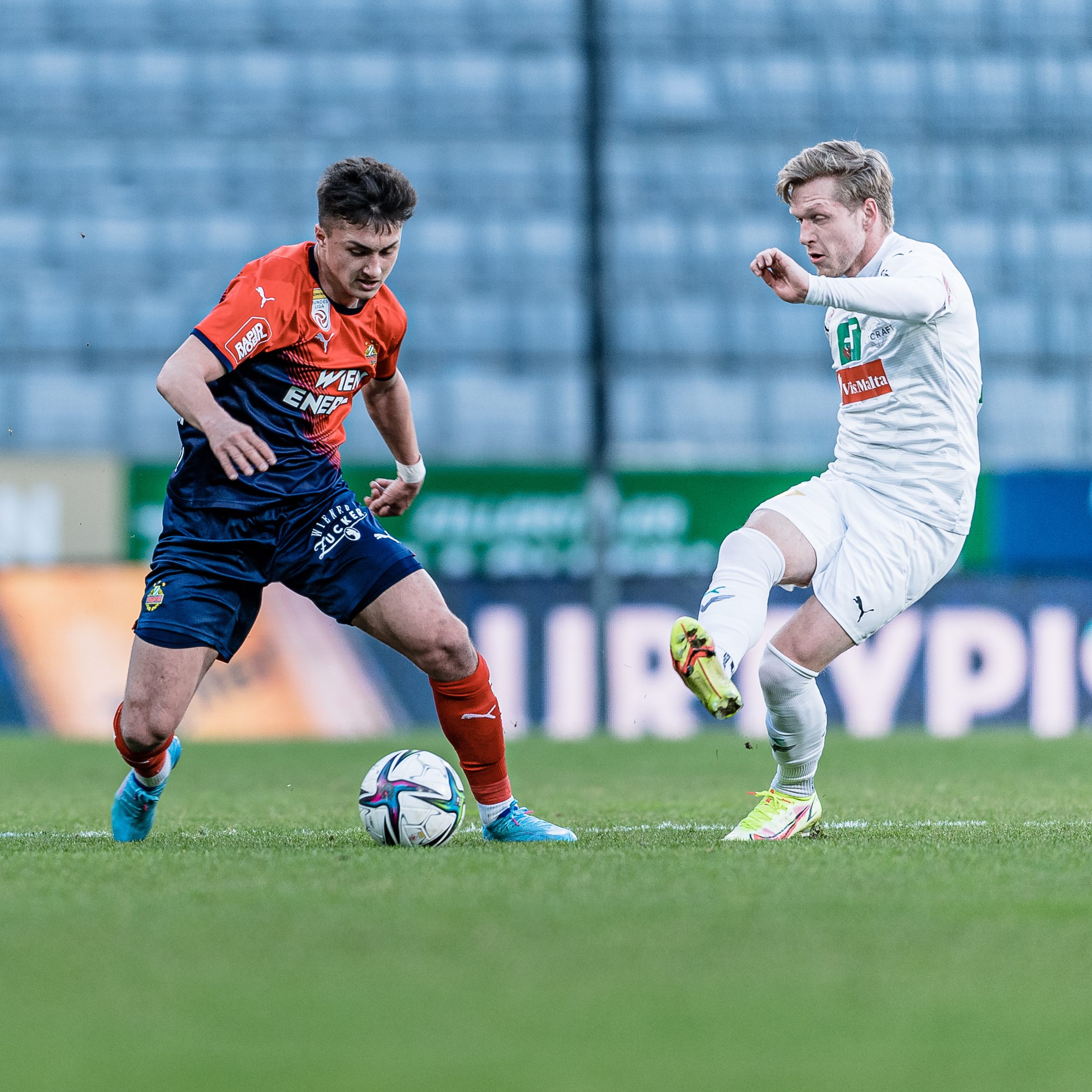 Rapid Wien siegte auswärts beim WSG Tirol.