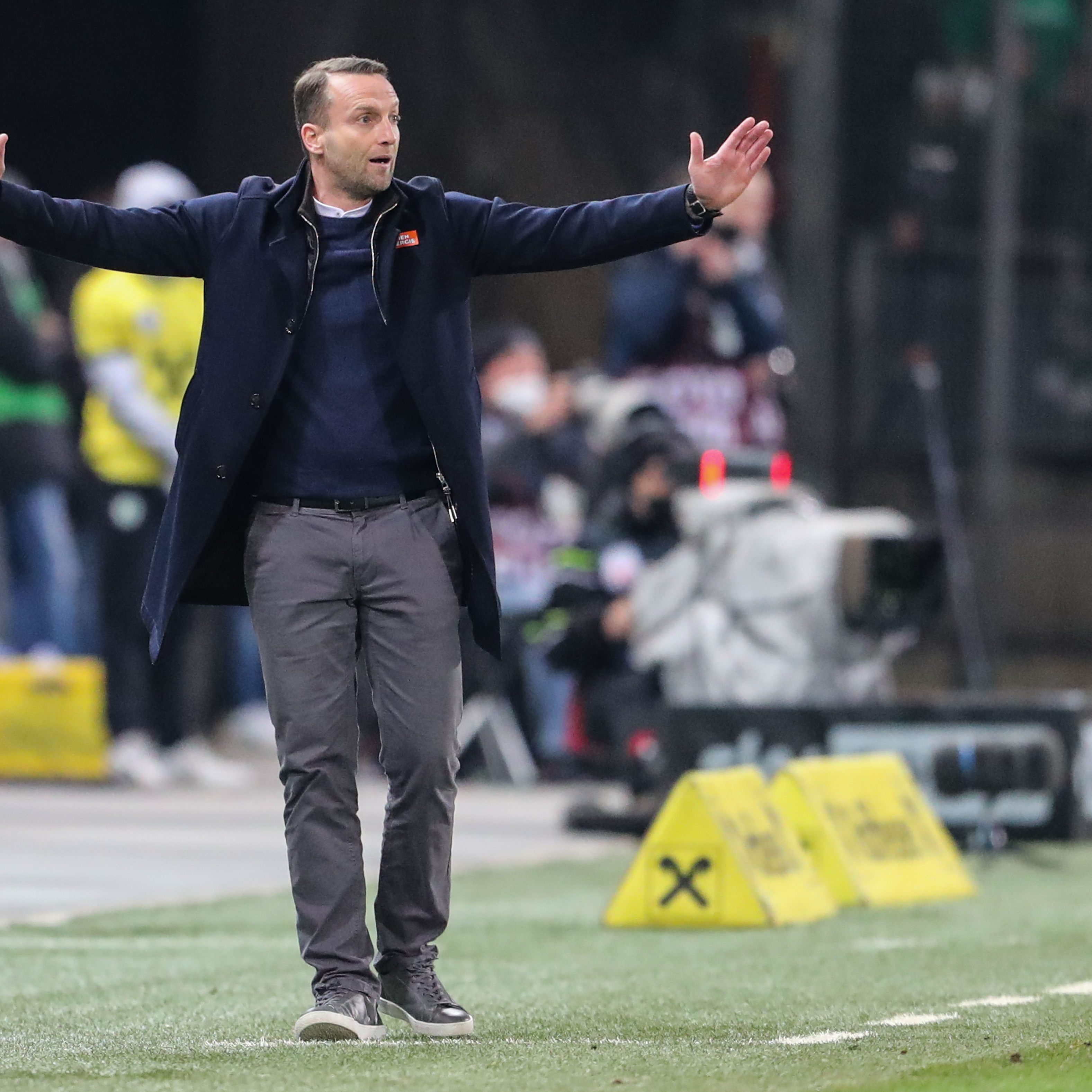 Ferdinand Feldhofer und Rapid Wien nahmen gegen Sturm Graz einen Punkt mit.