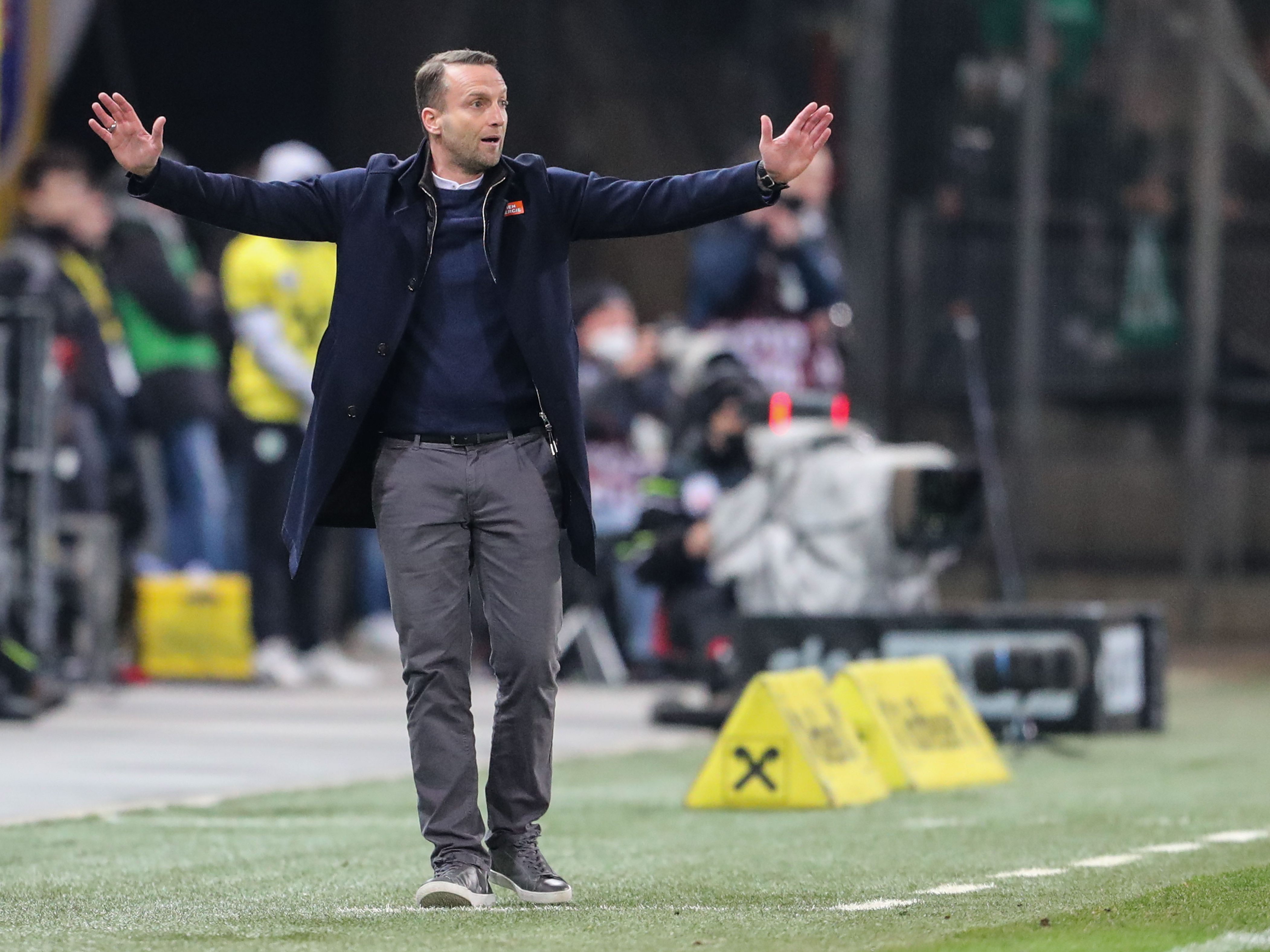 Ferdinand Feldhofer und Rapid Wien nahmen gegen Sturm Graz einen Punkt mit.