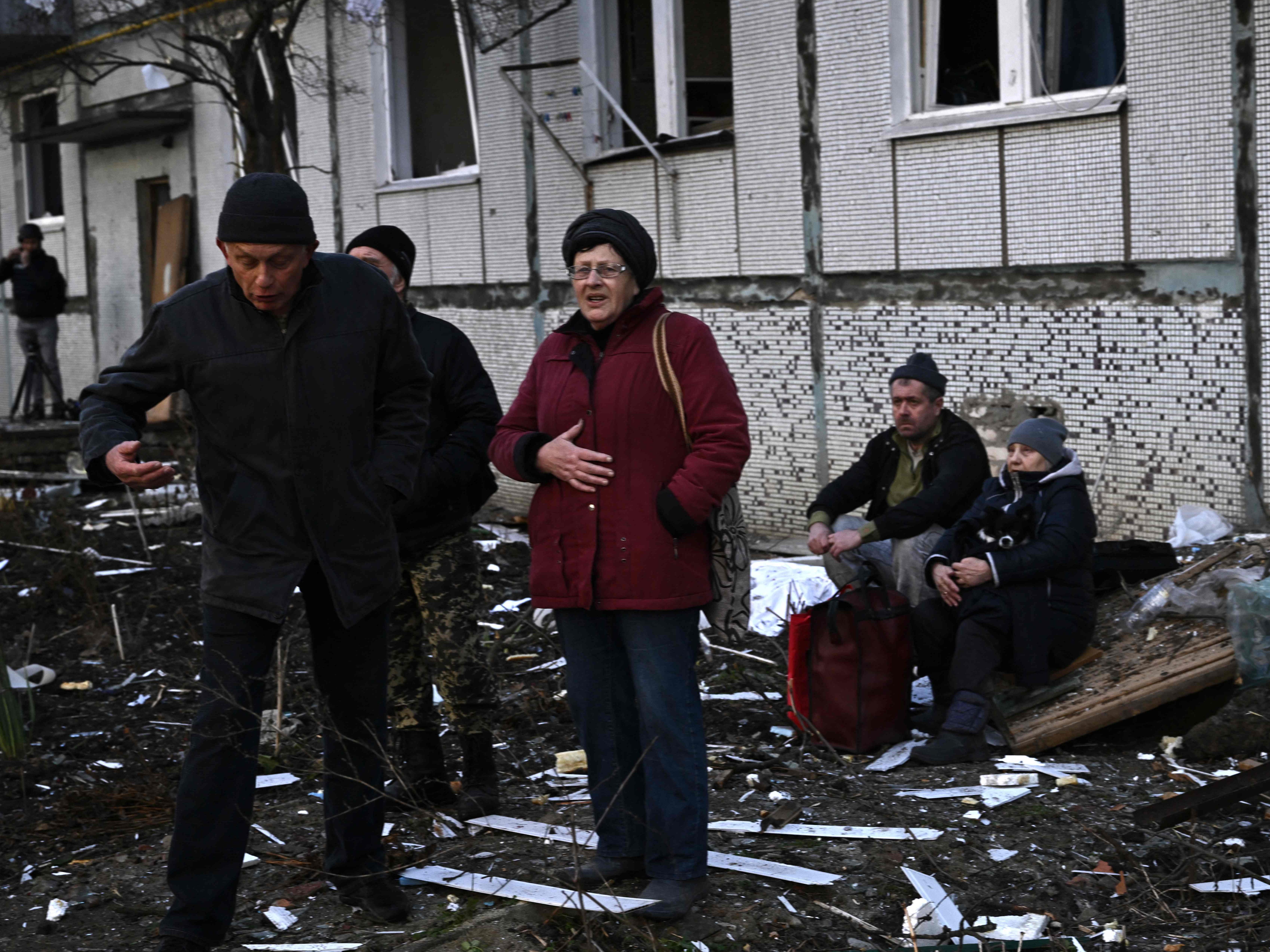 Organisationen erwarten erhöhten Hilfsbedarf in der Ukraine. Organisationen erwarten erhöhten Hilfsbedarf in der Ukraine.