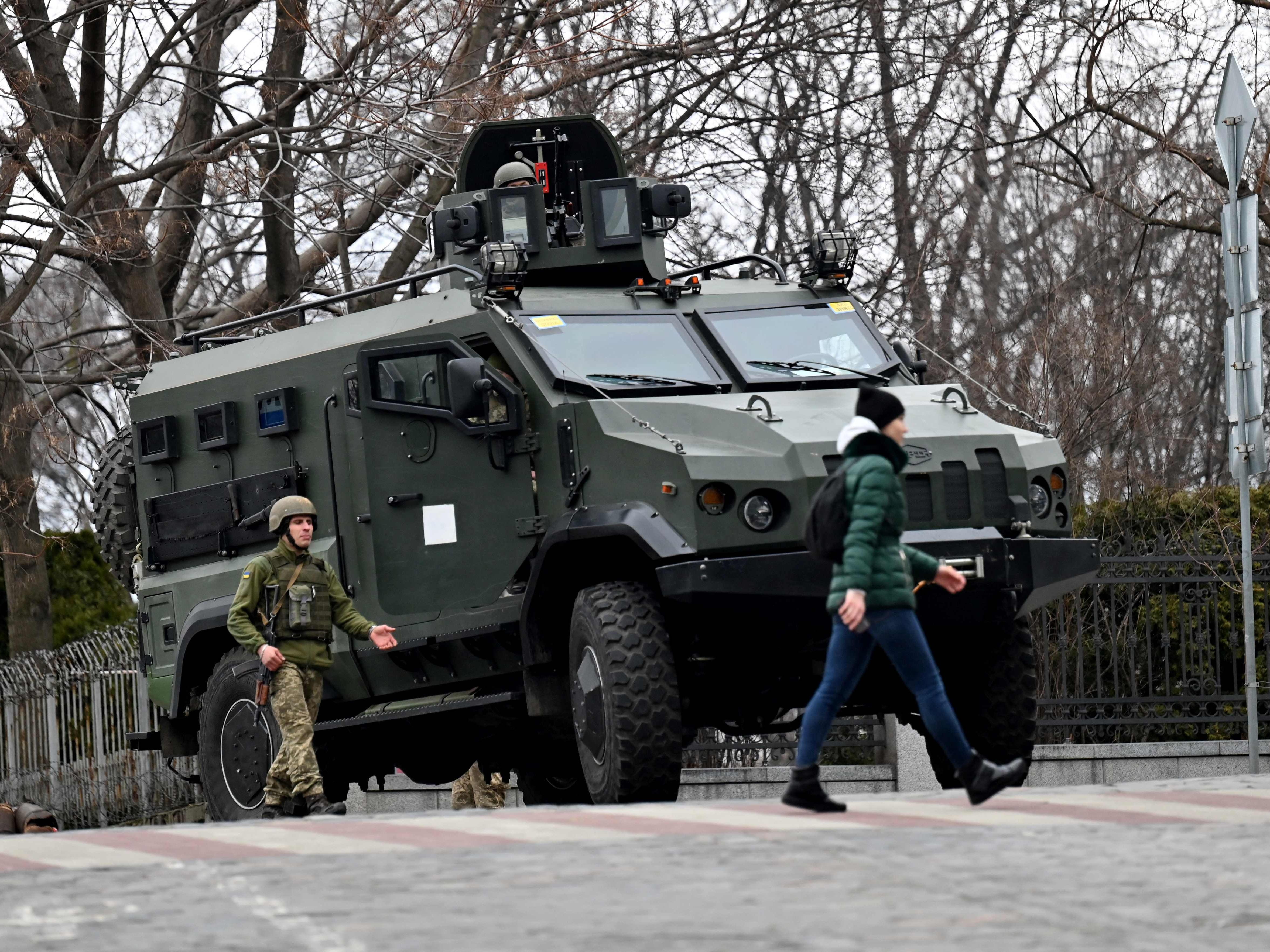 Luftalarm in ukrainischer Hauptstadt Kiew ausgelöst.