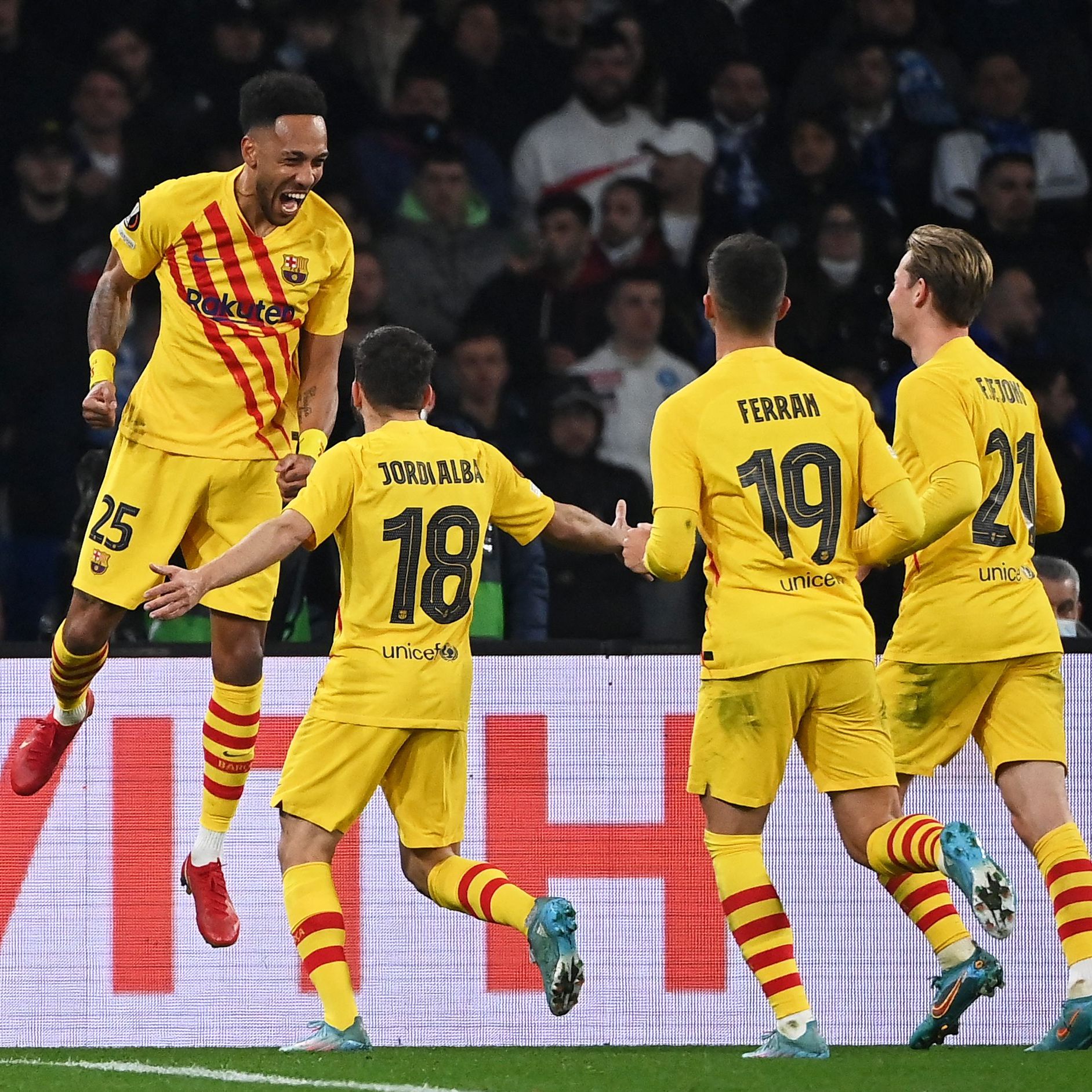 Aubameyang und Co. überzeugten beim Sieg gegen Napoli.