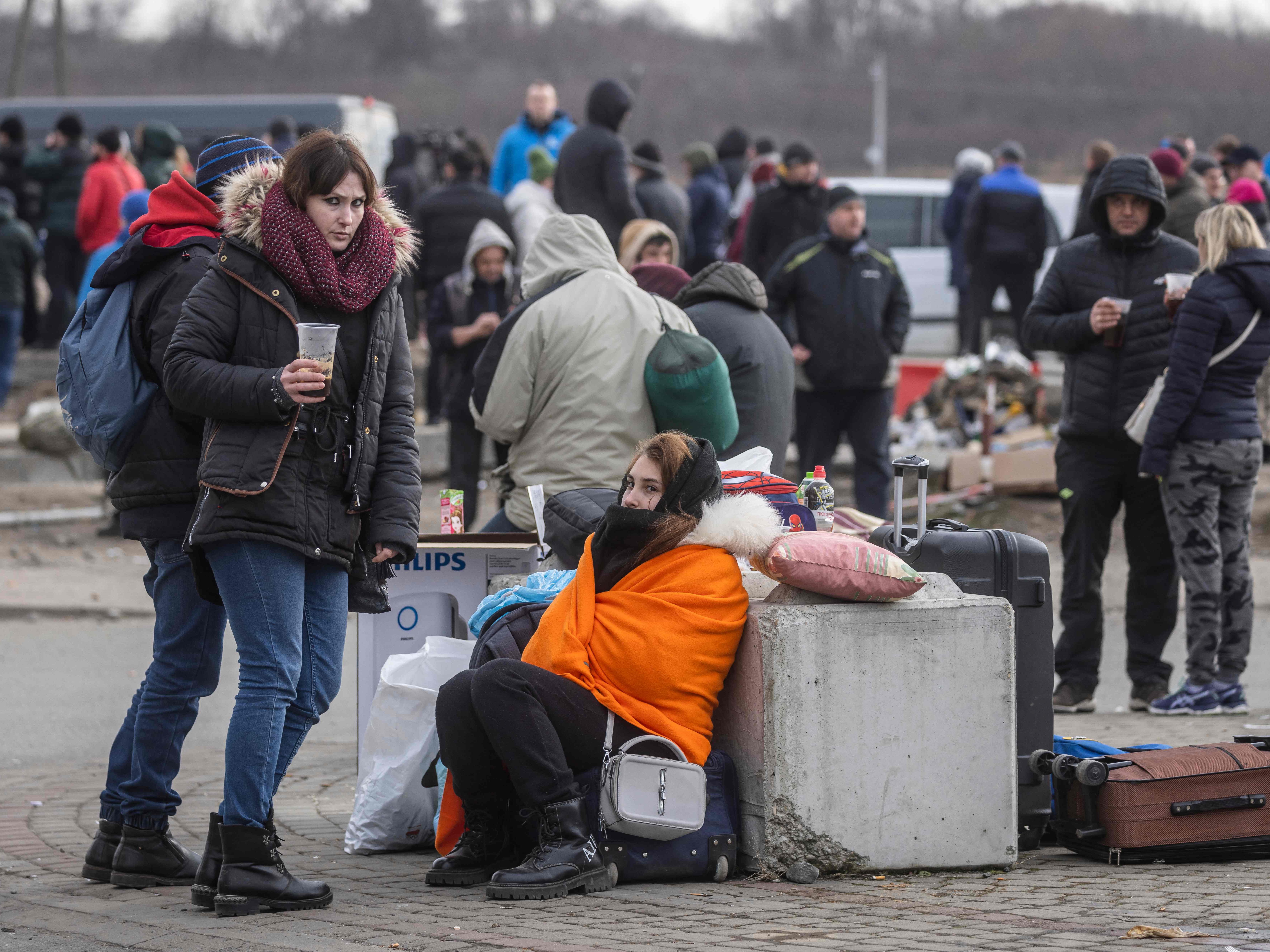 UNHCR: Mehr als 400.000 aus der Ukrainer geflohen UNHCR: Mehr als 400.000 aus der Ukrainer geflohen