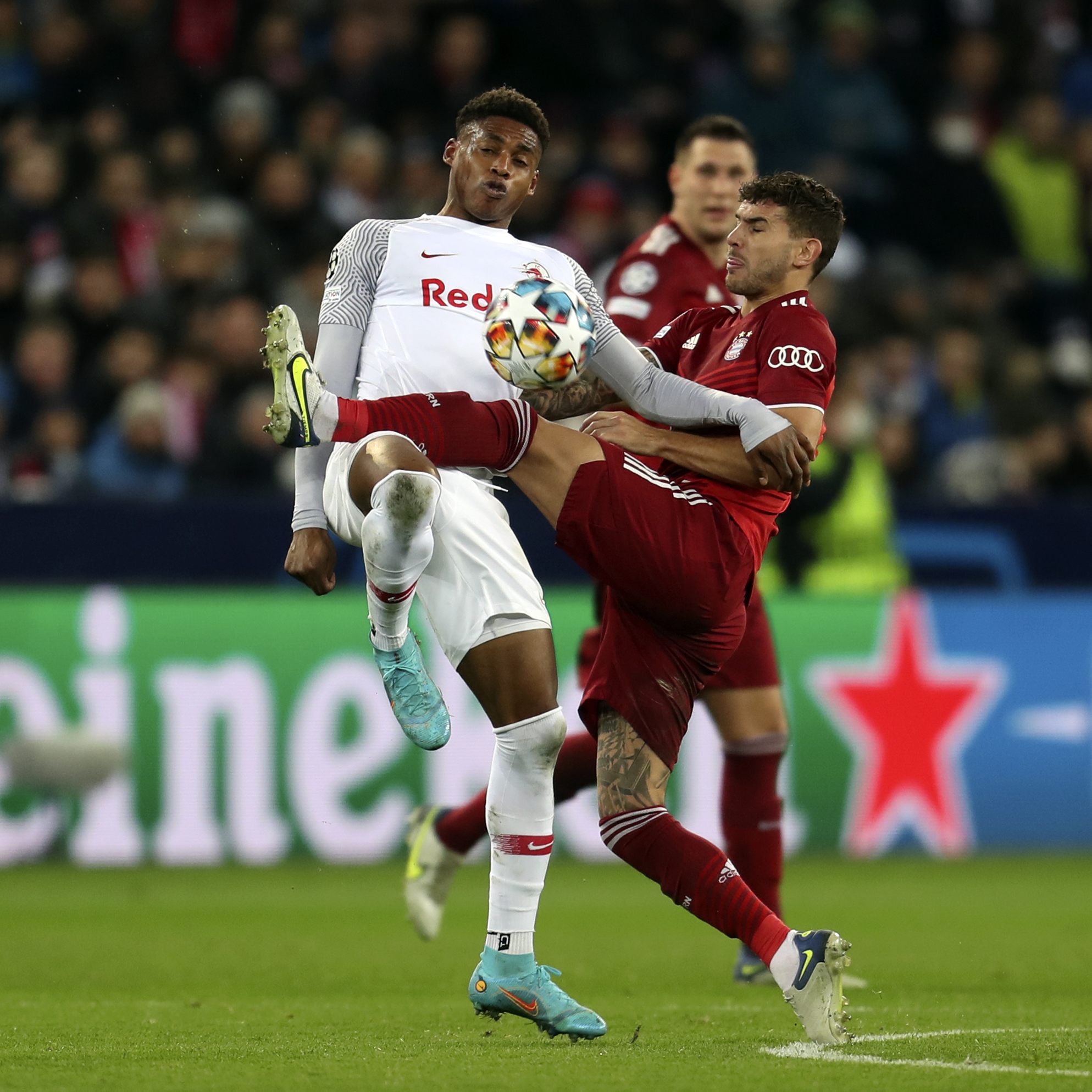 Die Salzburger lieferten den Bayern über 90 Minuten einen harten Kampf.