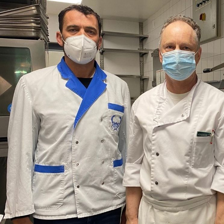 Luis Kopp, langjähriger Koch der Metzgerei Klopfer, geht in Pension.