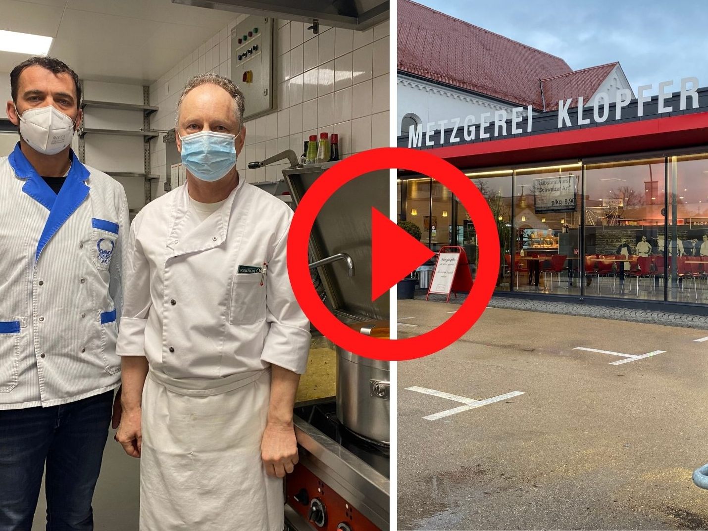 Luis Kopp, langjähriger Koch der Metzgerei Klopfer, geht in Pension.