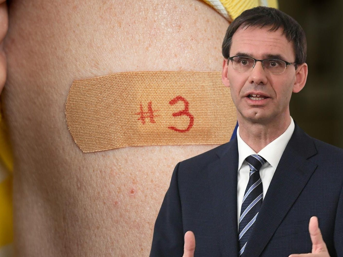 Die Hälfte der Geimpften Vorarlberger hat sich bereits den 3. Stich geholt. Die Hälfte der Geimpften Vorarlberger hat sich bereits den 3. Stich geholt.