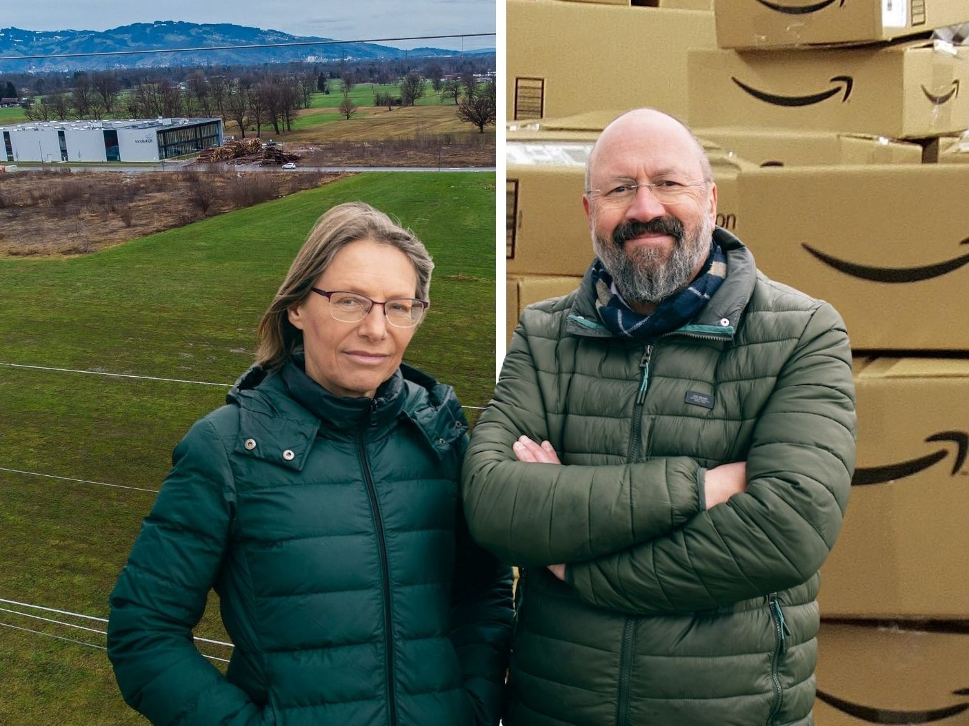 Juliane Alton und Bernie Weber erklären ihre Sicht auf die Amazon-Pläne.