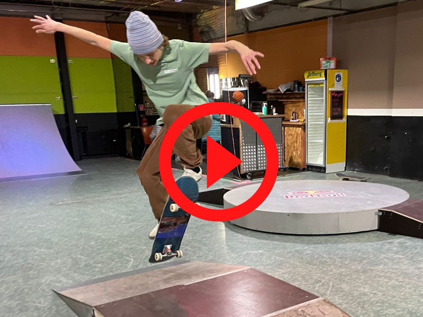 Lustenau hat jetzt eine Skatehalle.