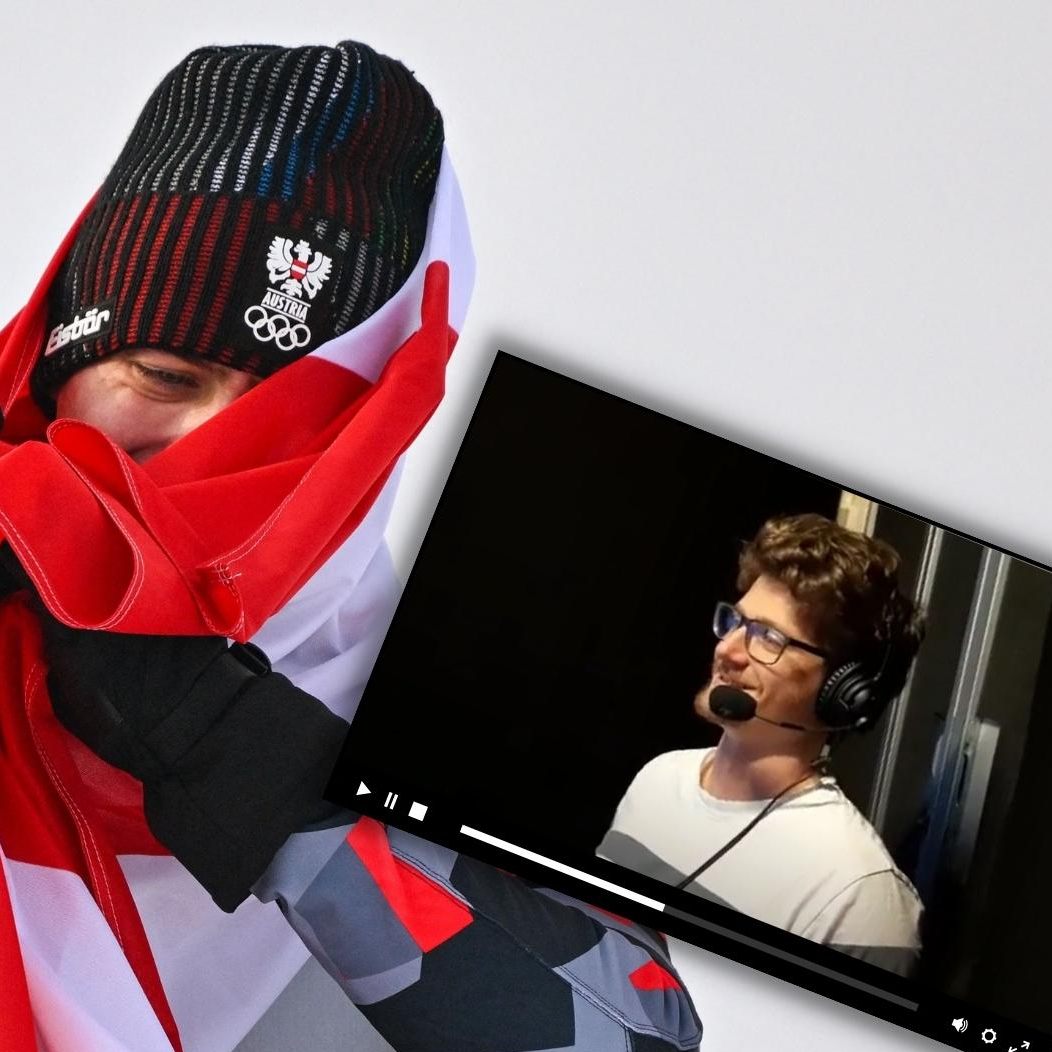 Familie und Freunde freuen sich mit "Izzi".