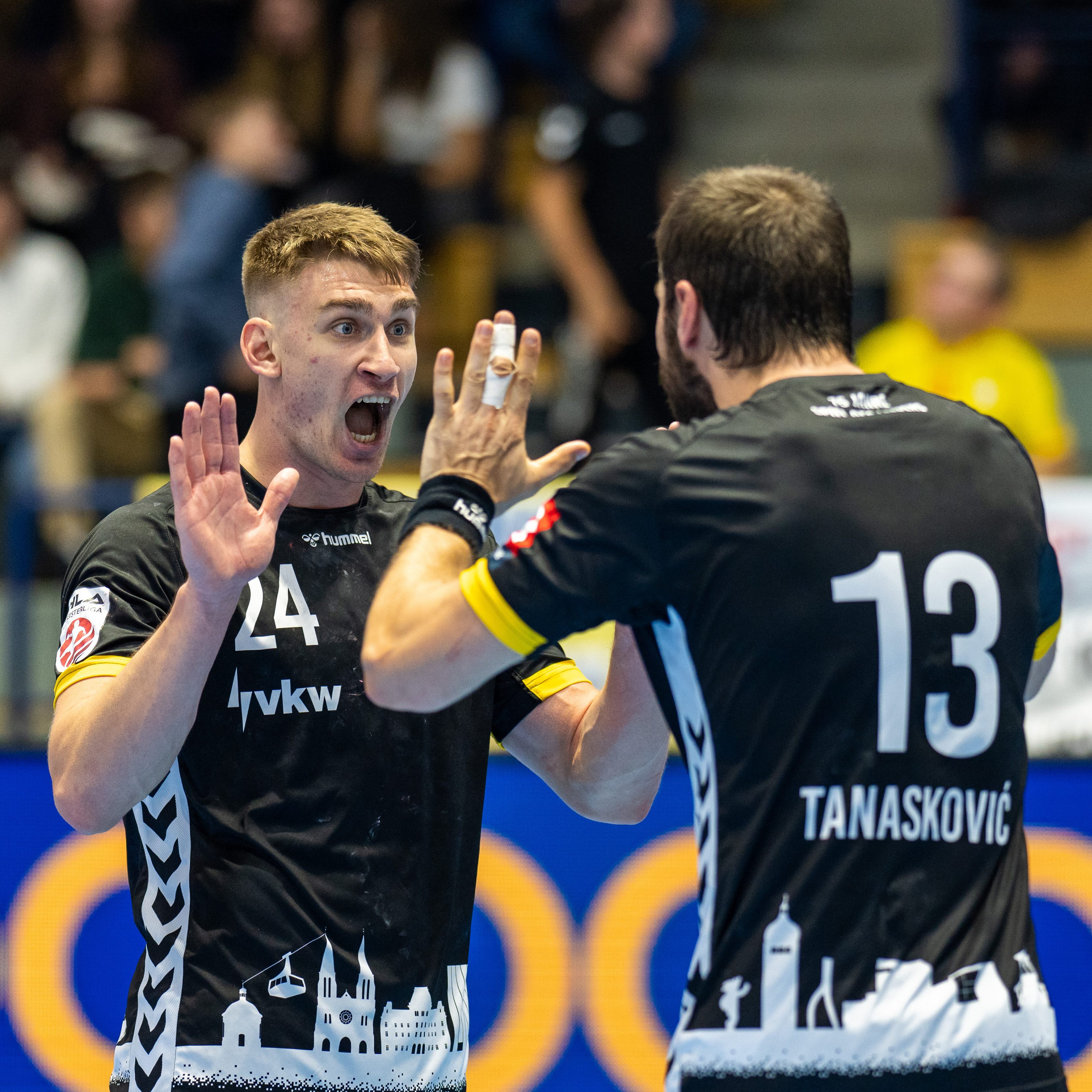 Mikhail Vinogradov war mit sechs Treffern bester Bregenzer Torschütze.