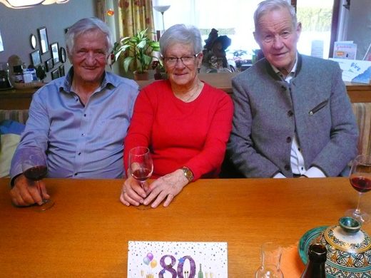 Gratulation an die Jubilare Waltraud und Siegfried!