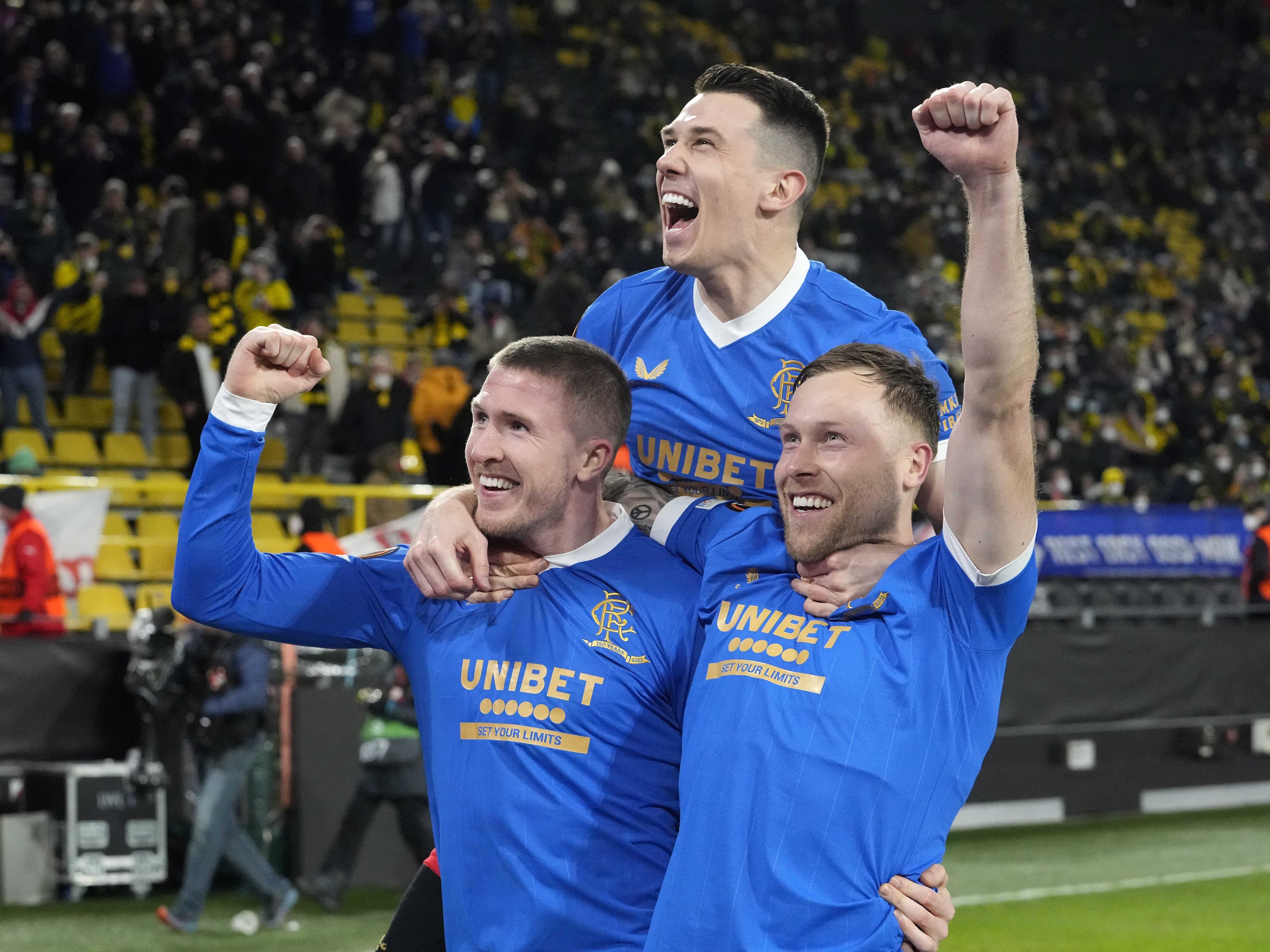 Die Glasgow Rangers überraschten mit einem Sieg bei Borussia Dortmund. Die Glasgow Rangers überraschten mit einem Sieg bei Borussia Dortmund.