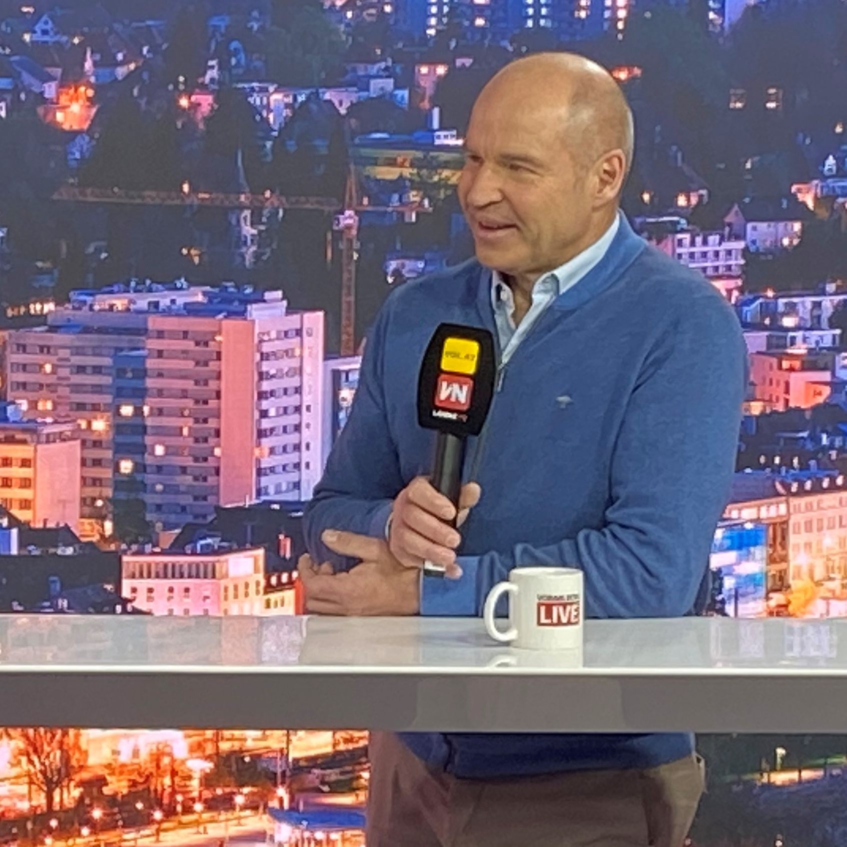 Marc Girardelli war am Donnerstag zu Gast bei "Vorarlberg LIVE".