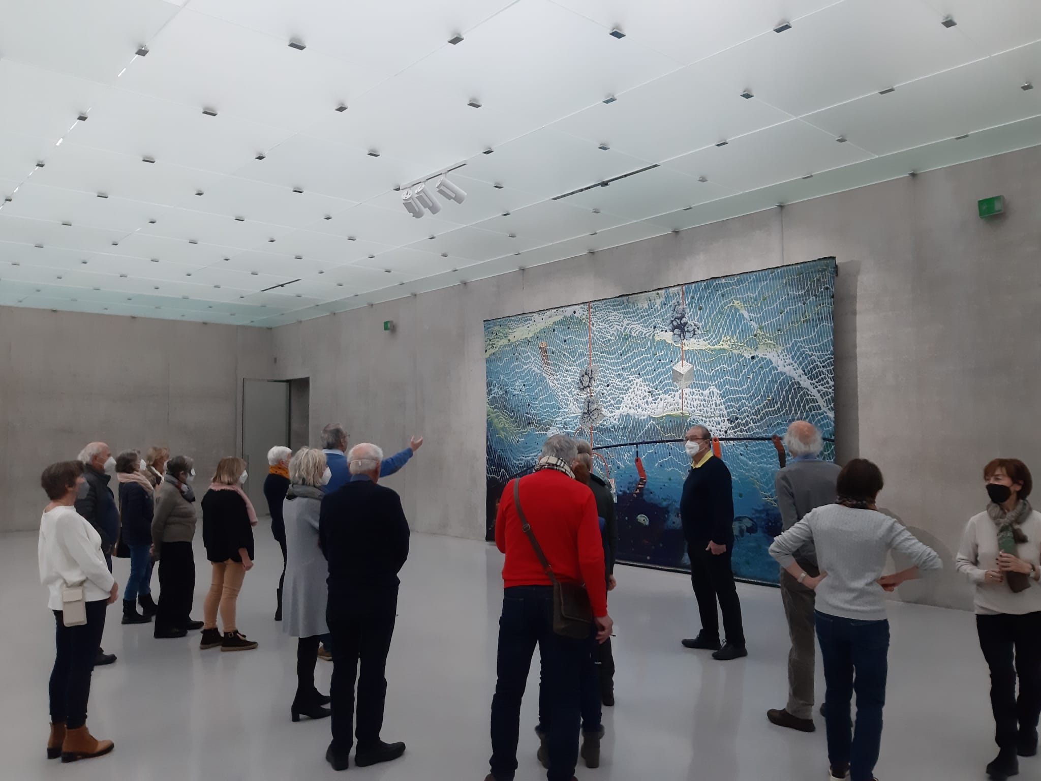 Besuch der Ausstellung im Kunsthaus