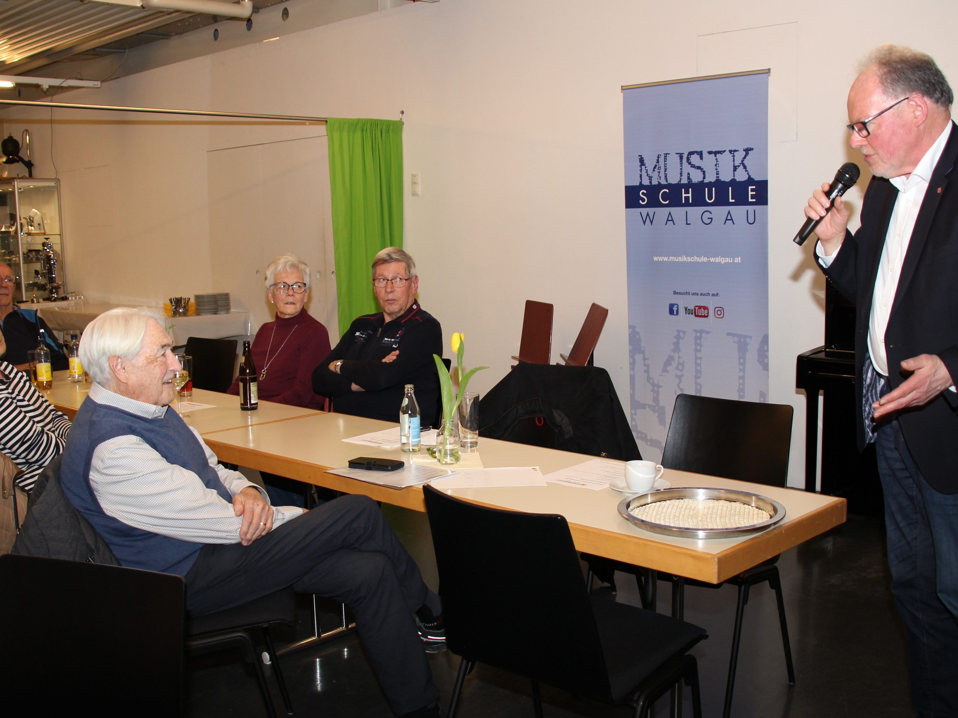 Landesobmann Werner Huber auf der Jahreshauptversammlung der Ortsgruppe Frastanz