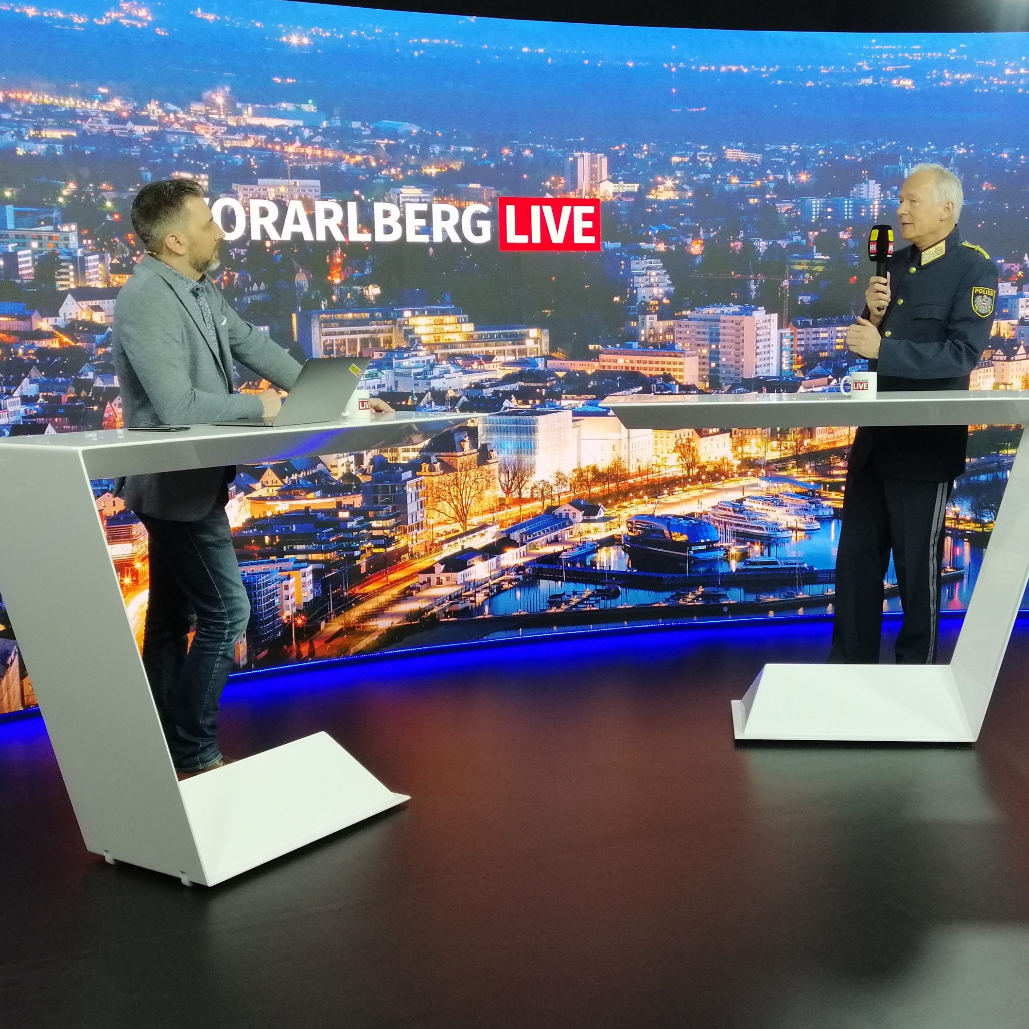 Landespolizeidirektor bei "Vorarlberg LIVE"
