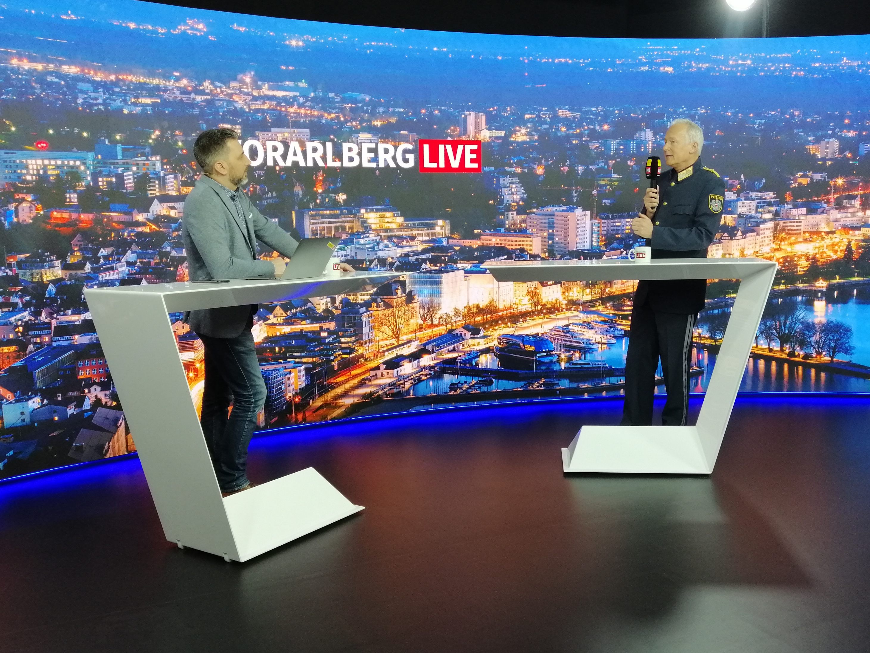 Landespolizeidirektor bei "Vorarlberg LIVE"
