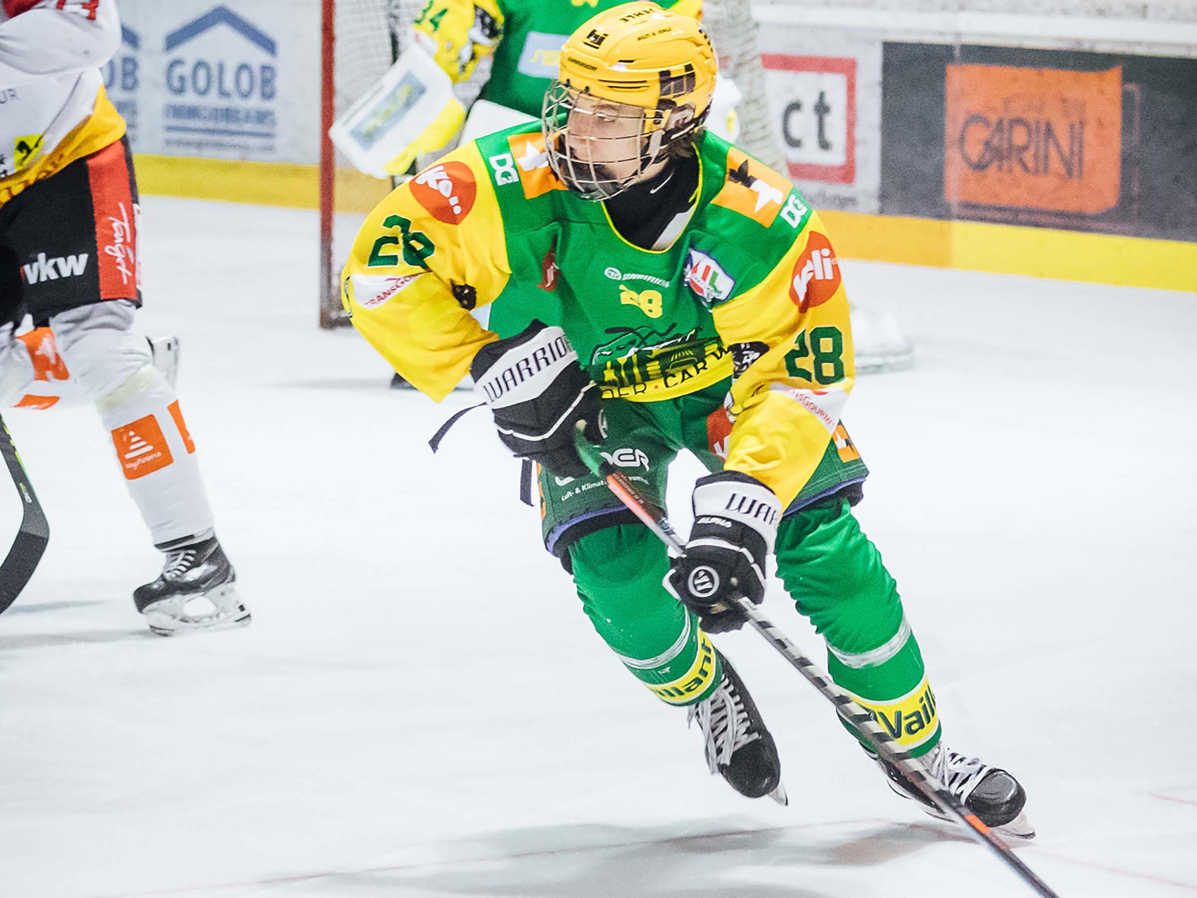 Lenz Moosbrugger freut sich auf das Spiel gegen Cortina Lenz Moosbrugger freut sich auf das Spiel gegen Cortina