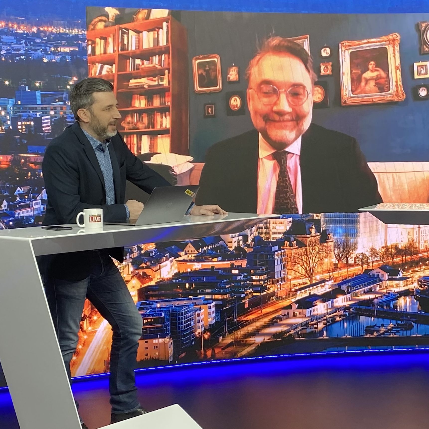 Gregor Razumovsky, Ukraine-Experte, war am Montag zu Gast bei "Vorarlberg LIVE".