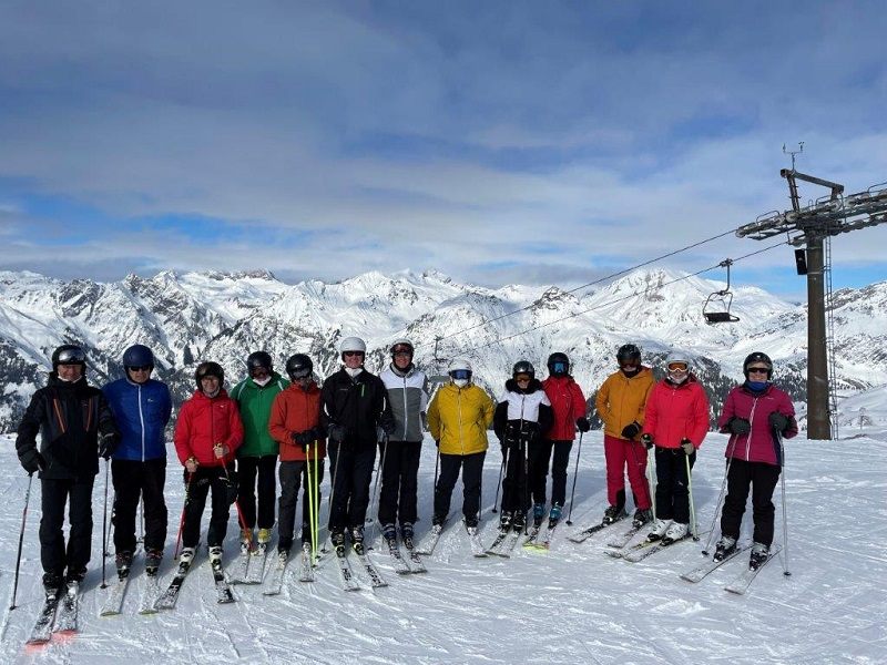 Wintersportler des Pensionistenverbandes im Sonnenkopf