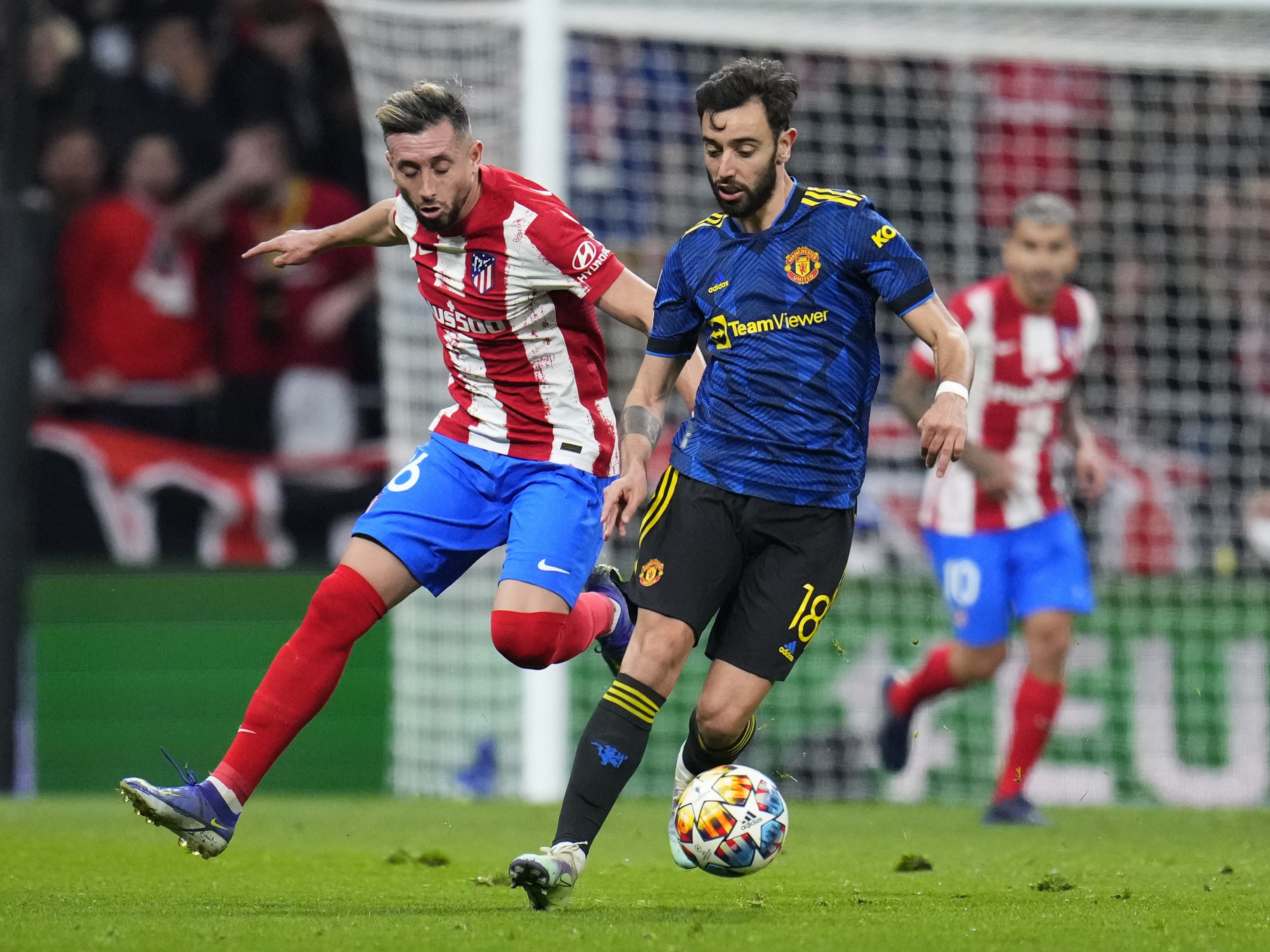 Atletico und Manchester United trennten sich nach umkämpften 90 Minuten mit 1:1. Atletico und Manchester United trennten sich nach umkämpften 90 Minuten mit 1:1.