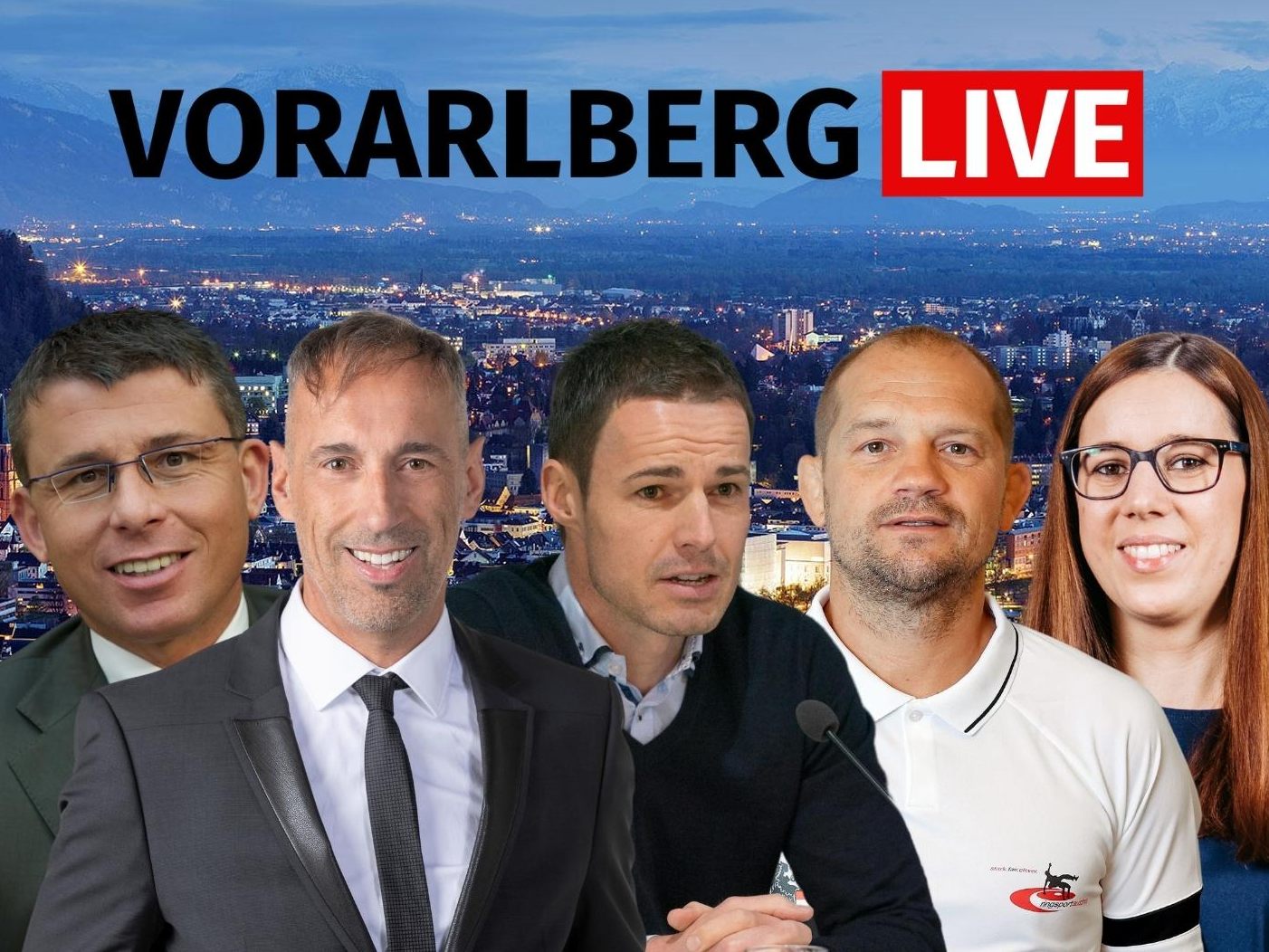 Werner Grabherr, Gerhard Mangott, Roland Rupprechter und Vitaly Markotenko sind zu Gast bei "Vorarlberg LIVE".